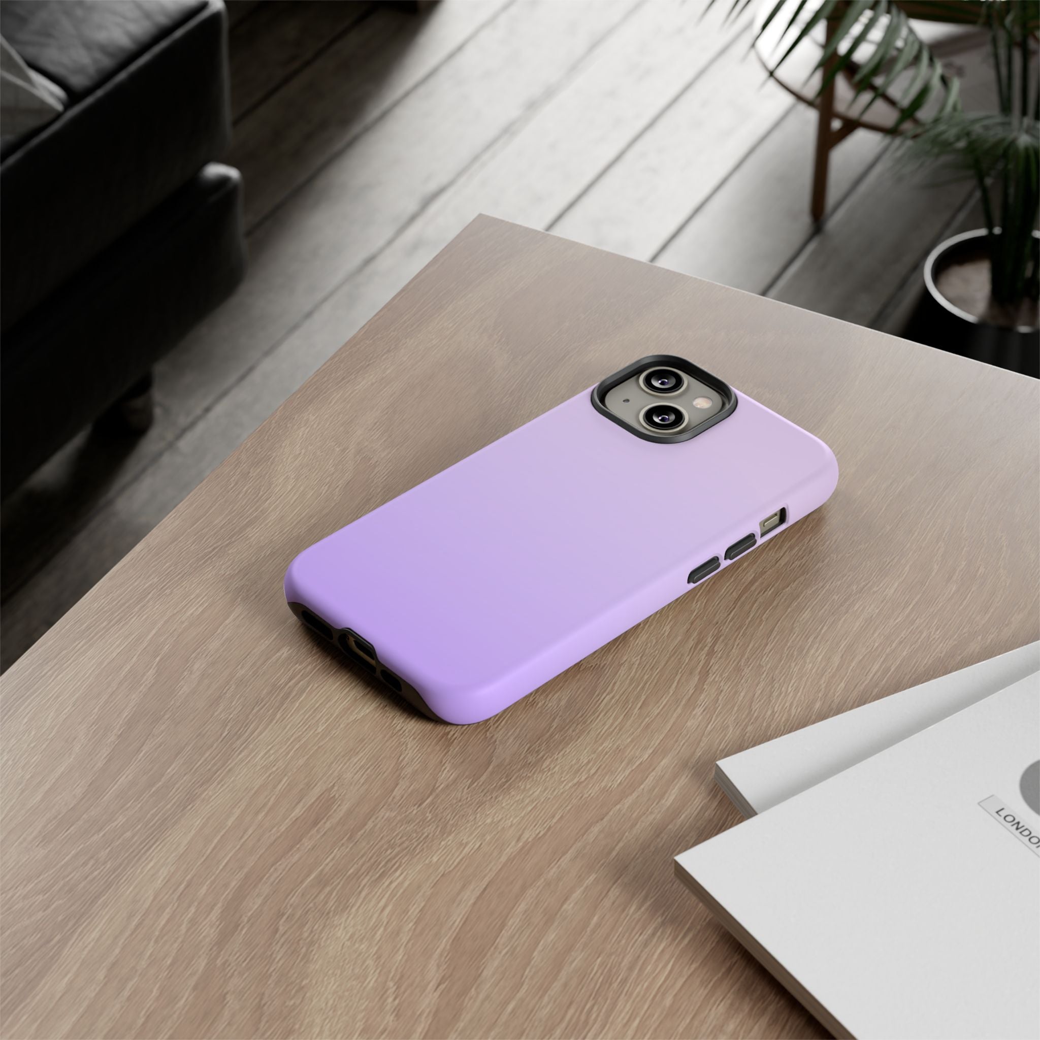Lilac Ombre Tough Phone Case