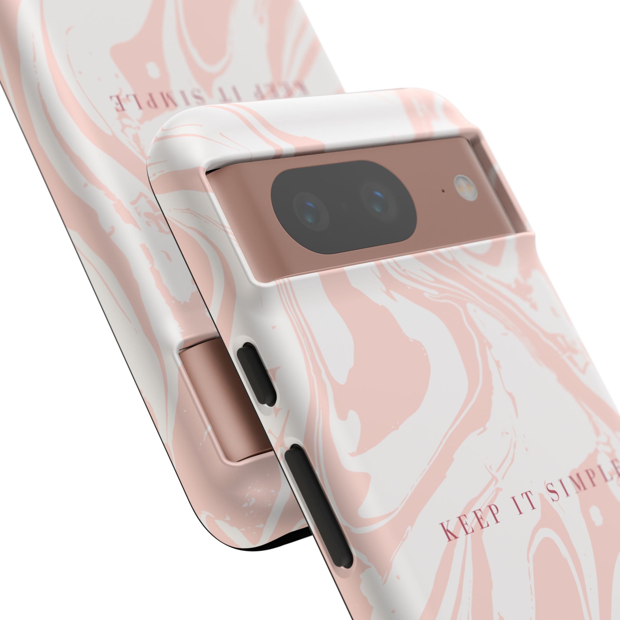 Simple Pink Marble Tough Case