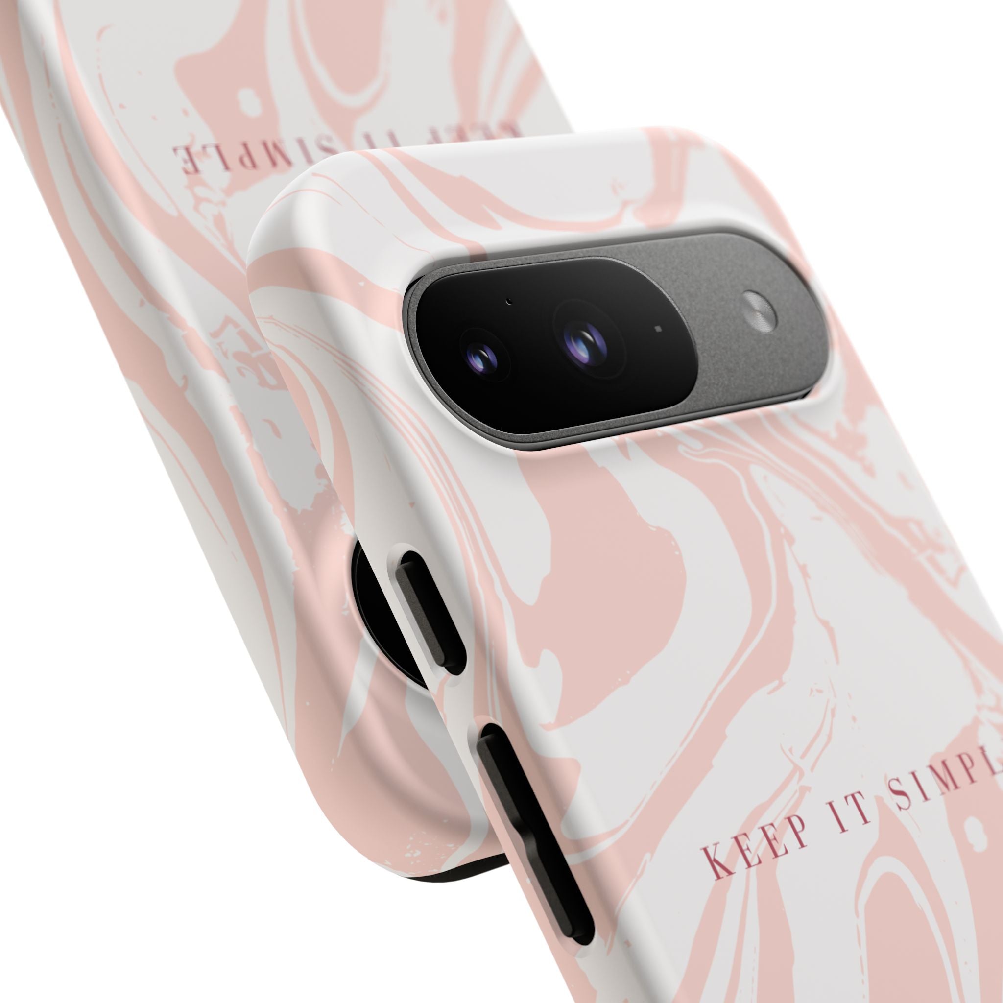 Simple Pink Marble Tough Case