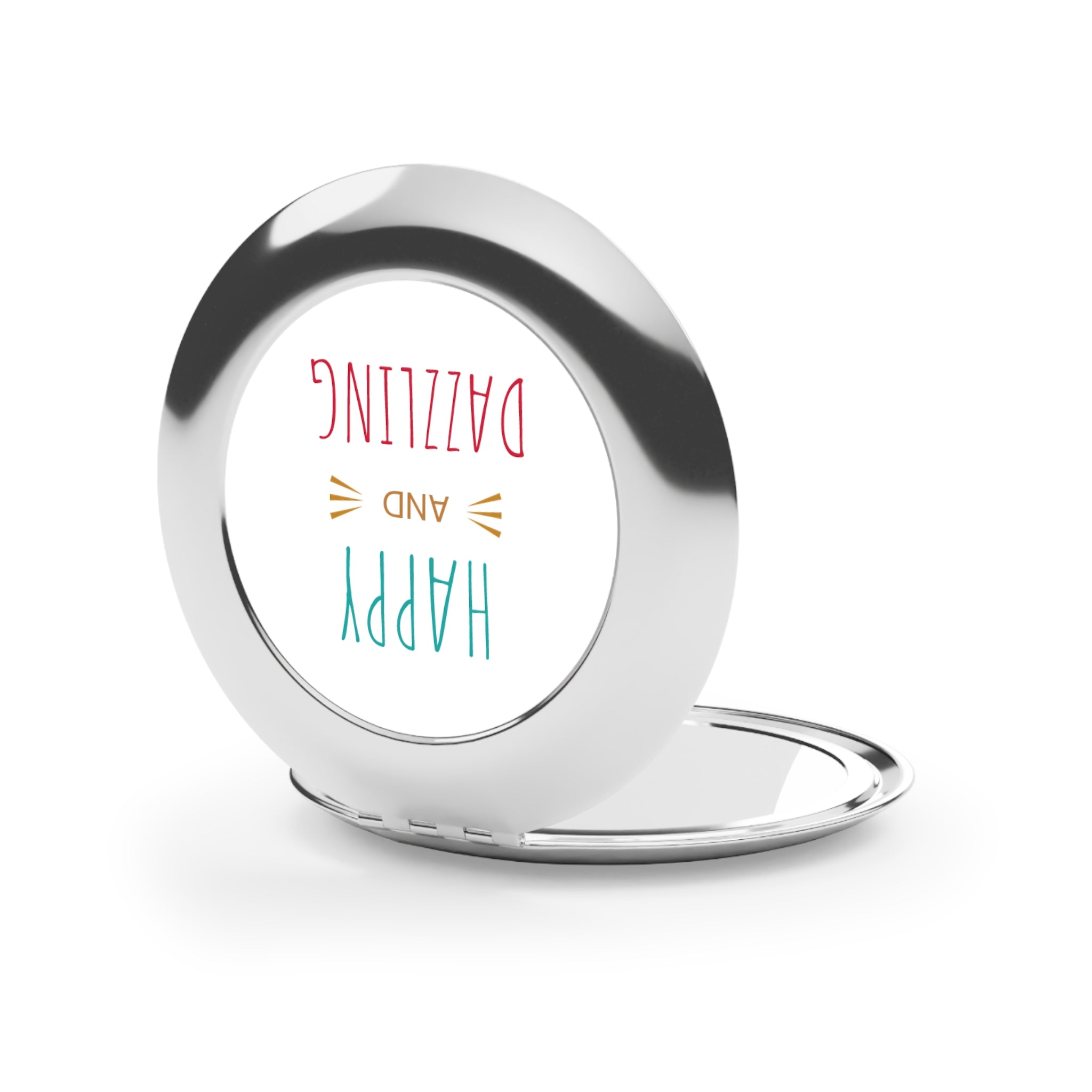 Compact Travel Mirror - Happy and Dazzling