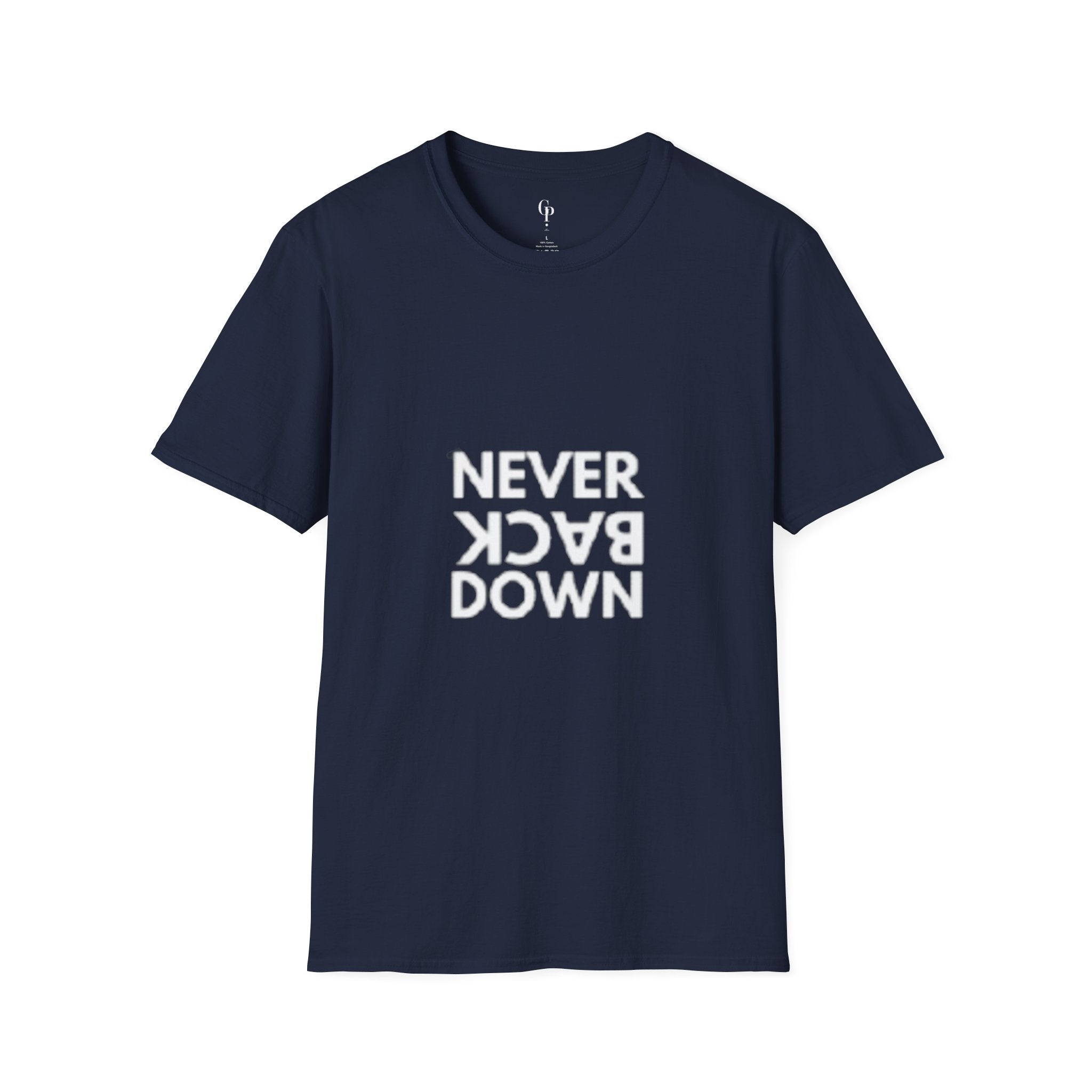 Never Back Down T-Shirt - Dark