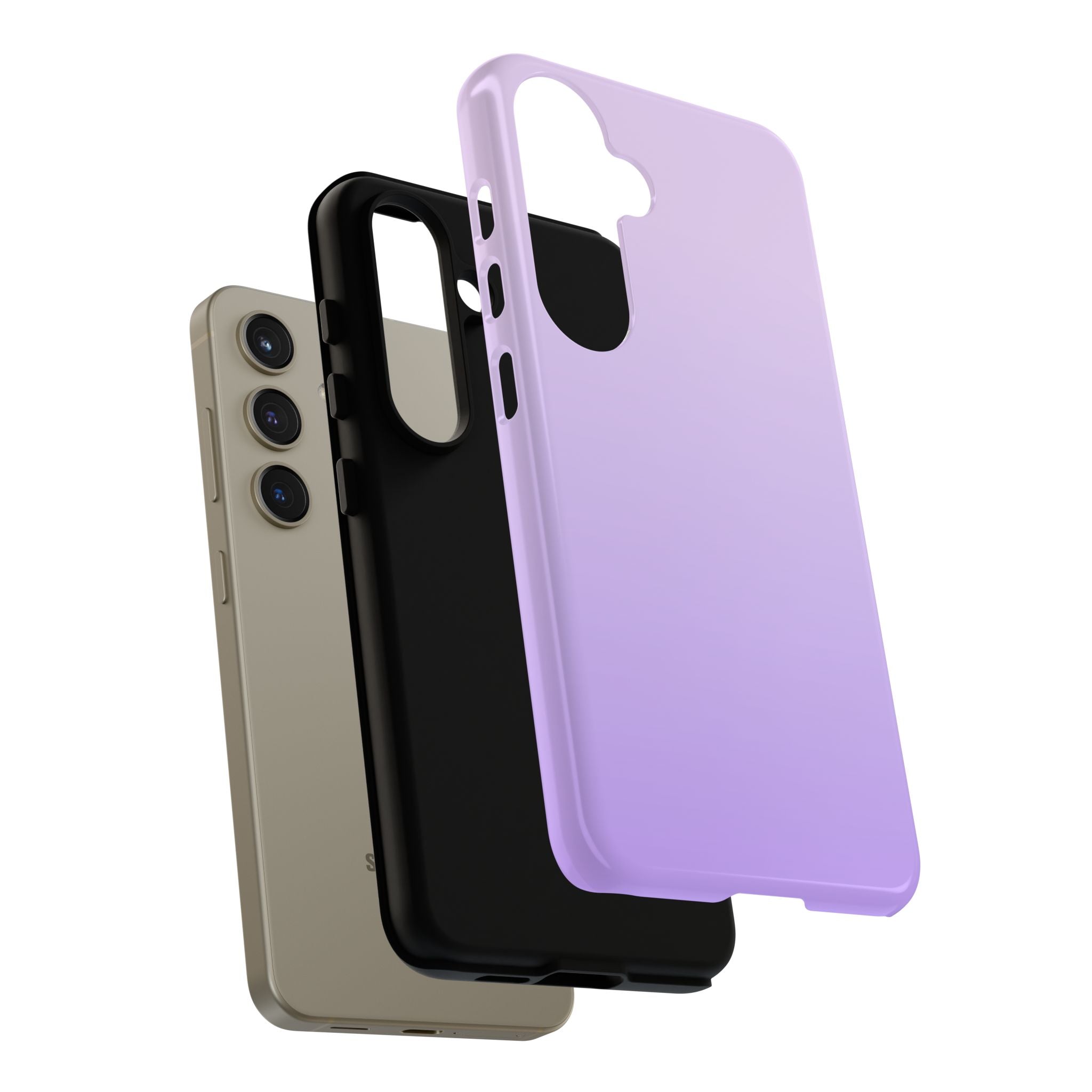Lilac Ombre Tough Phone Case