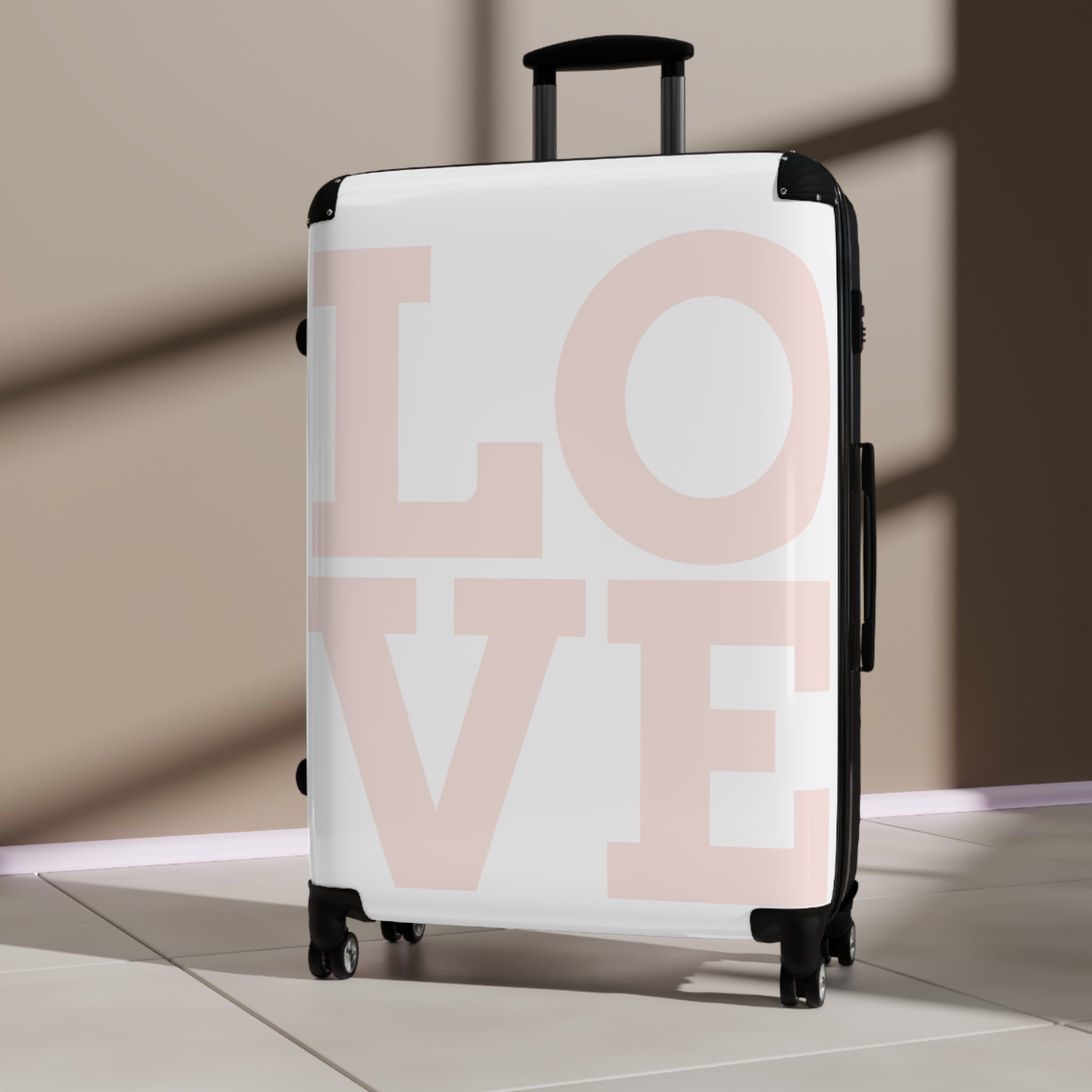 Stylish Carry-On Suitcase with &