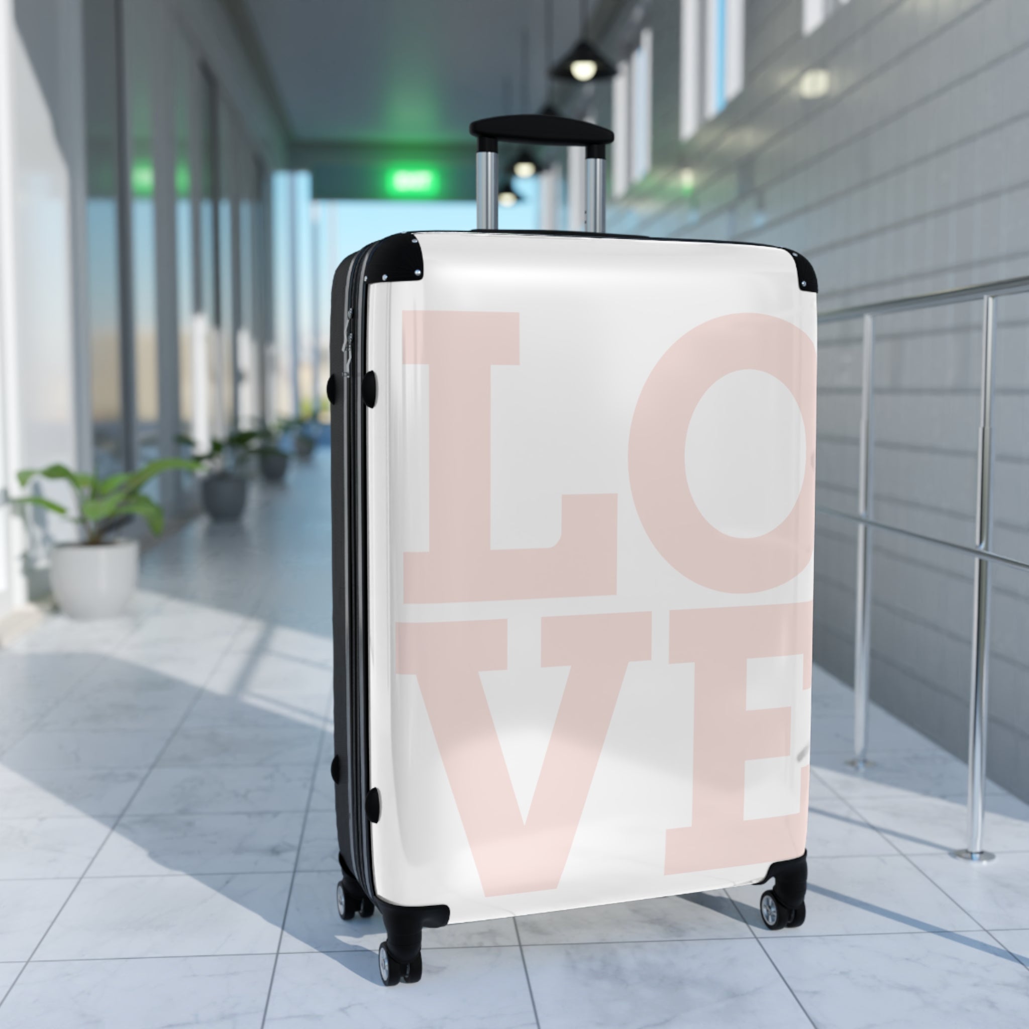 Stylish Carry-On Suitcase with &