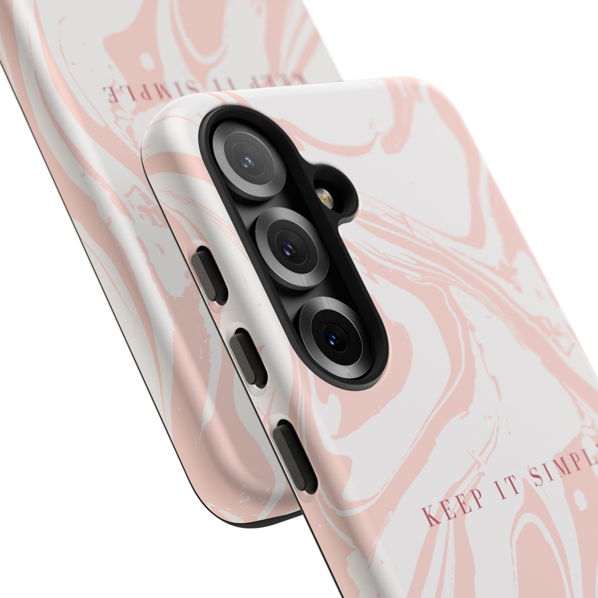 Simple Pink Marble Tough Case