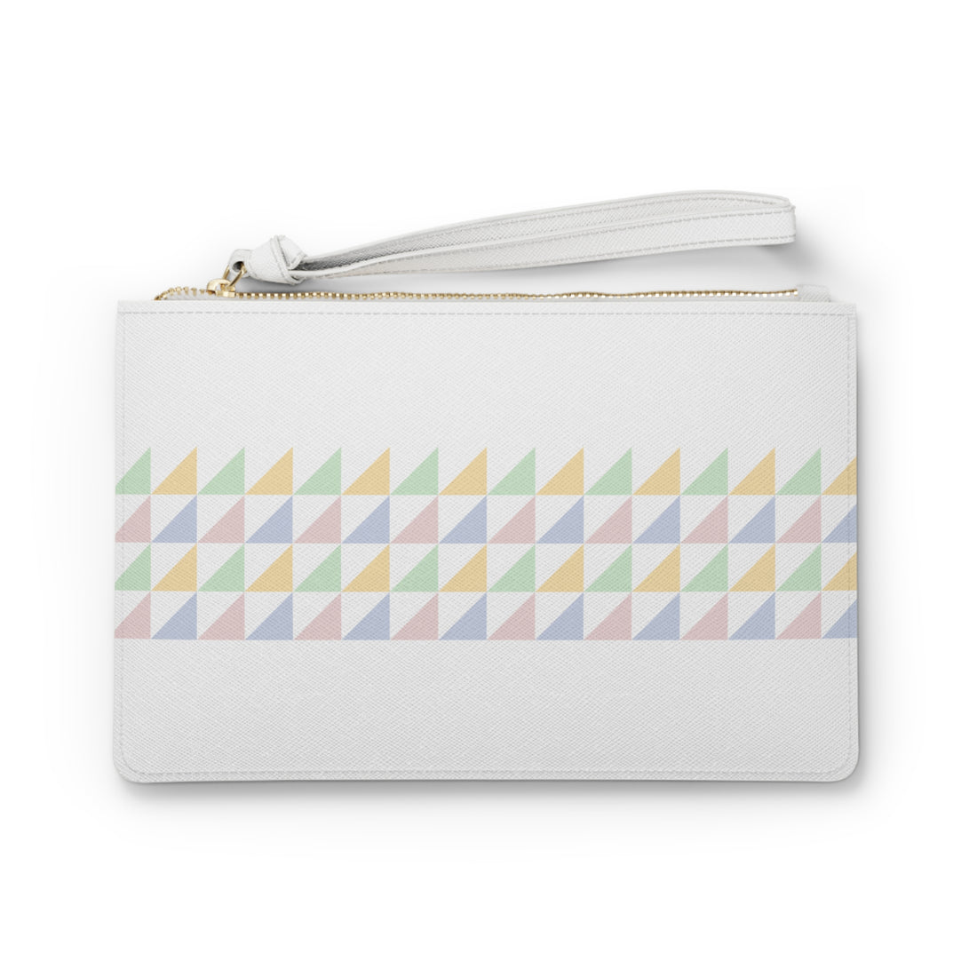 Coloured Mini Geometric Clutch Bag
