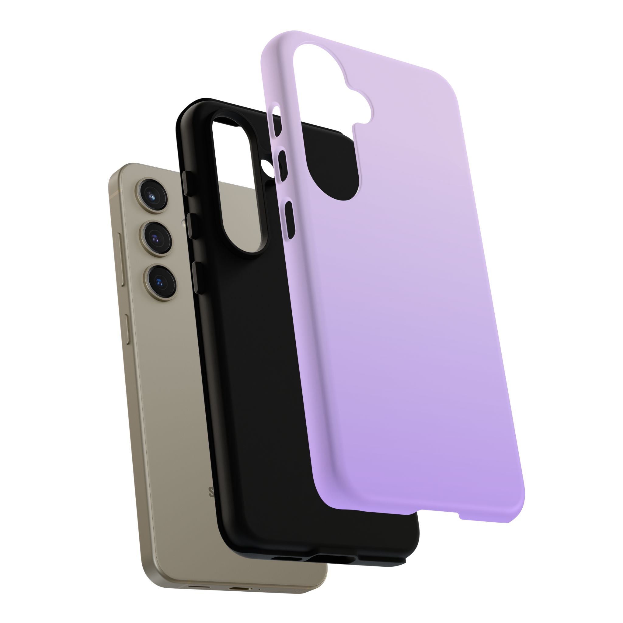 Lilac Ombre Tough Phone Case