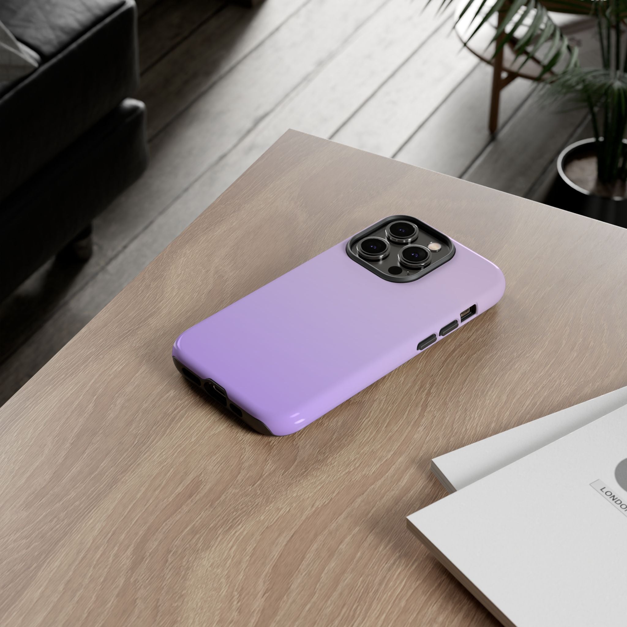 Lilac Ombre Tough Phone Case