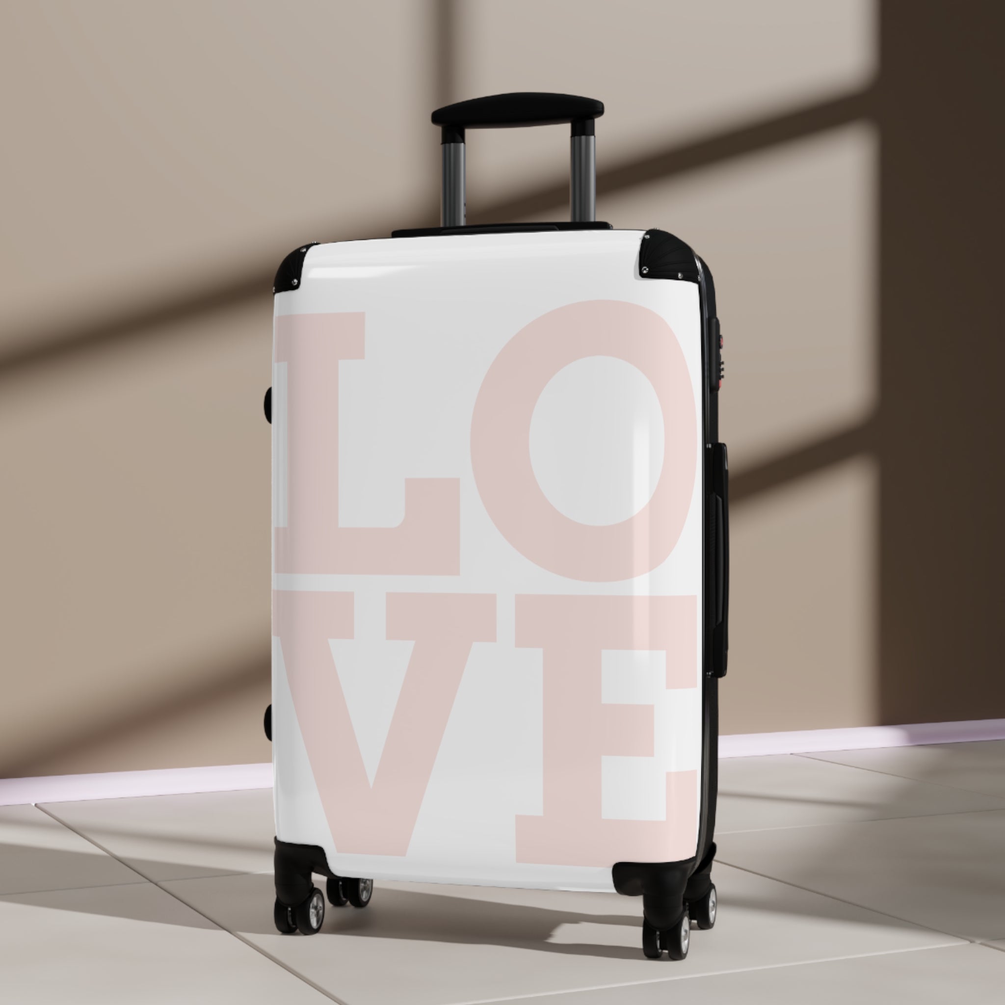 Stylish Carry-On Suitcase with &