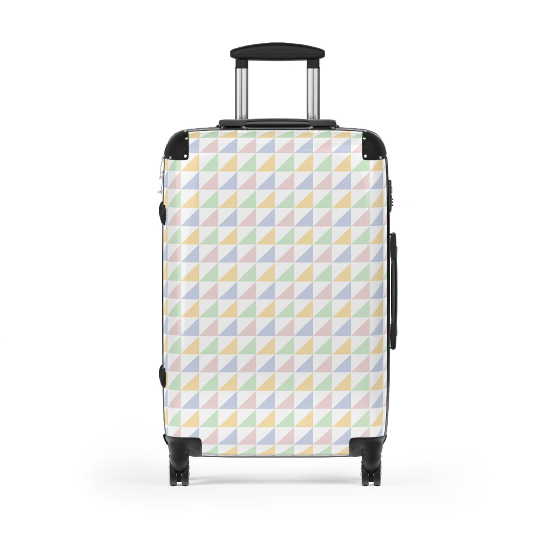 Geometric Pattern Suitcase