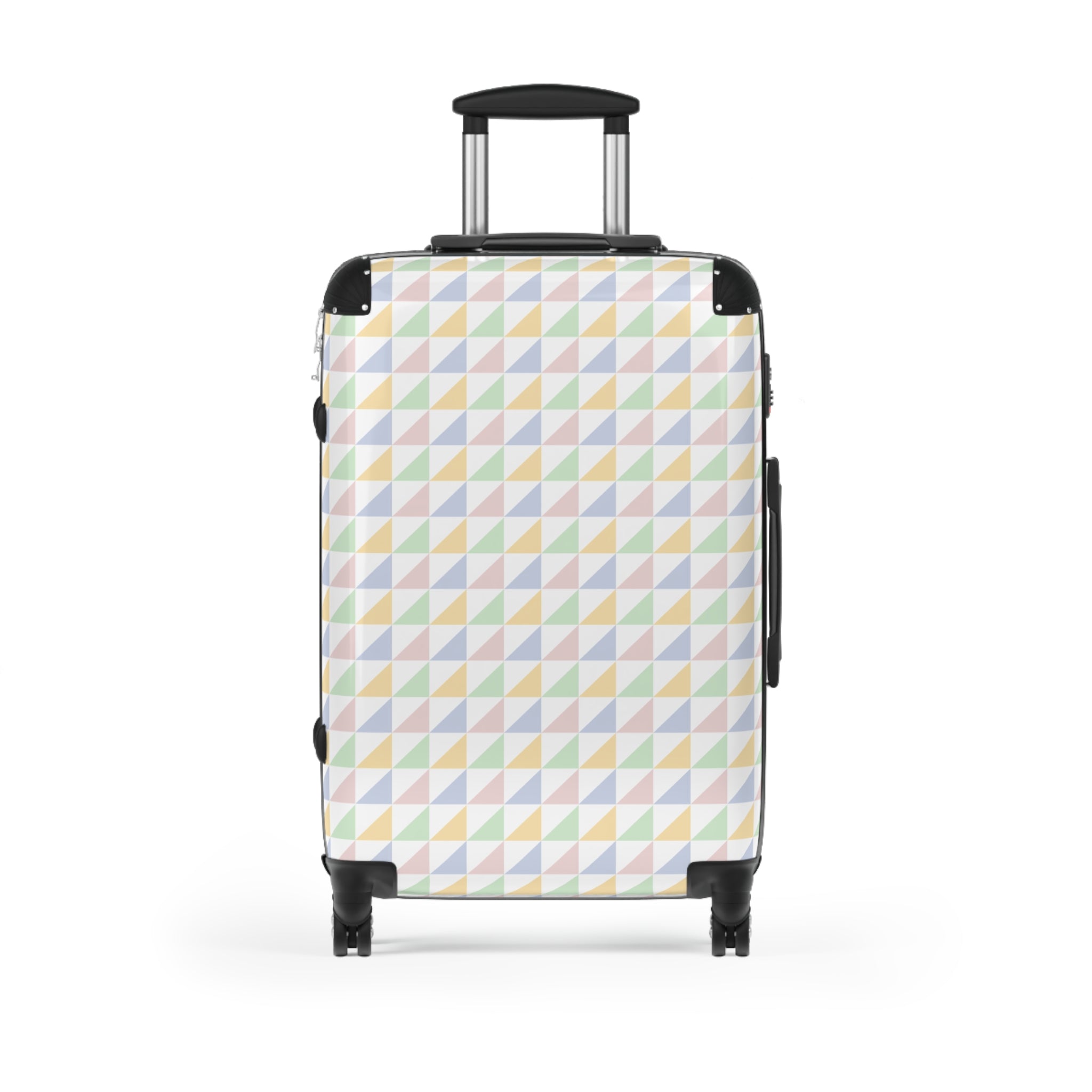 Geometric Pattern Suitcase