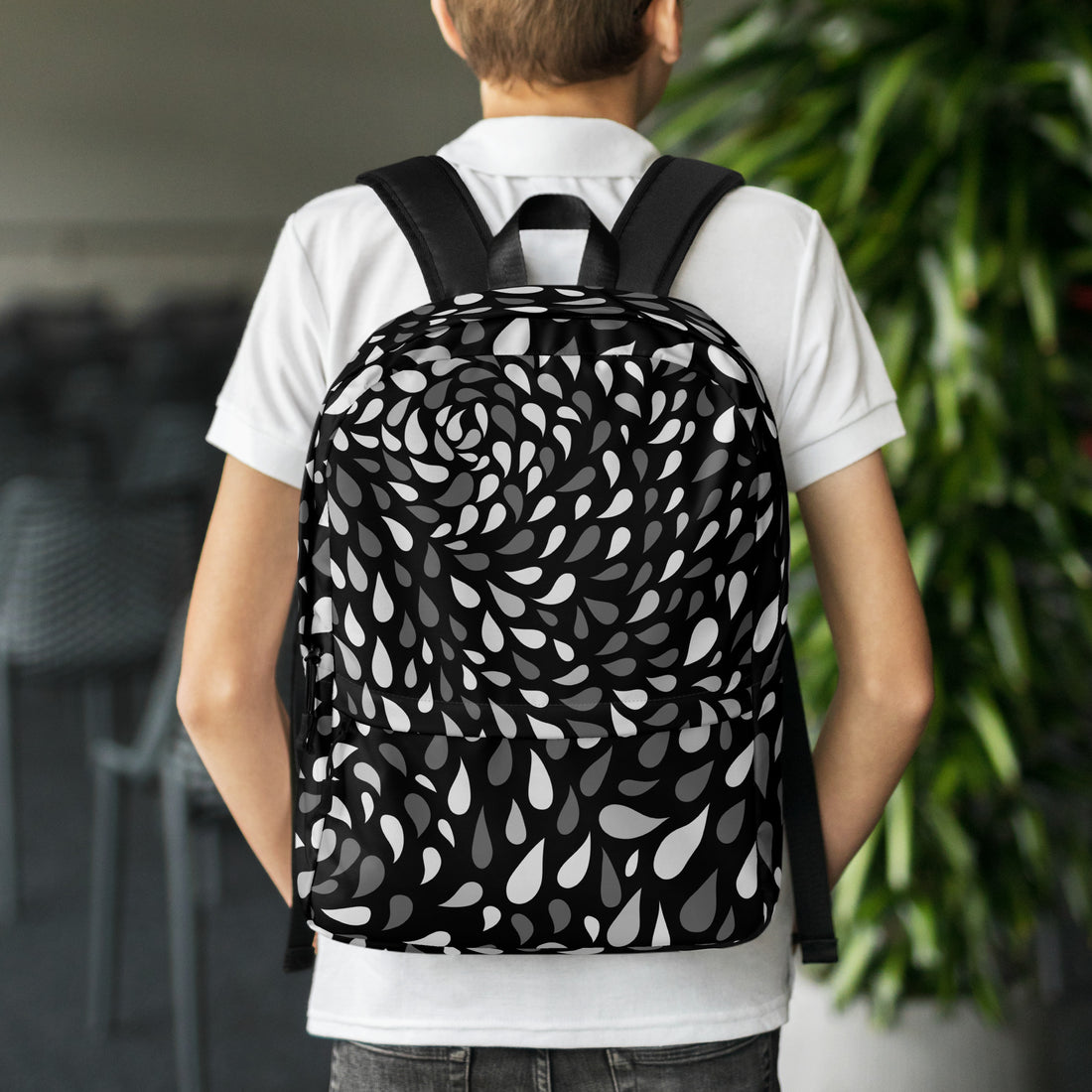 Semi Polka Dot Backpack