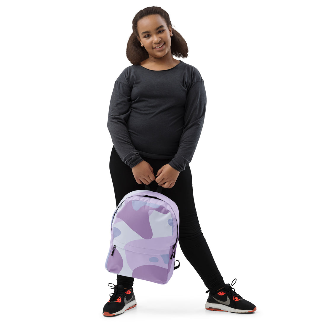 Purple Pattern Backpack