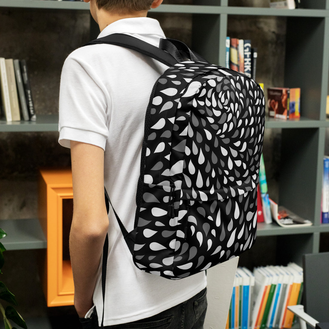 Semi Polka Dot Backpack