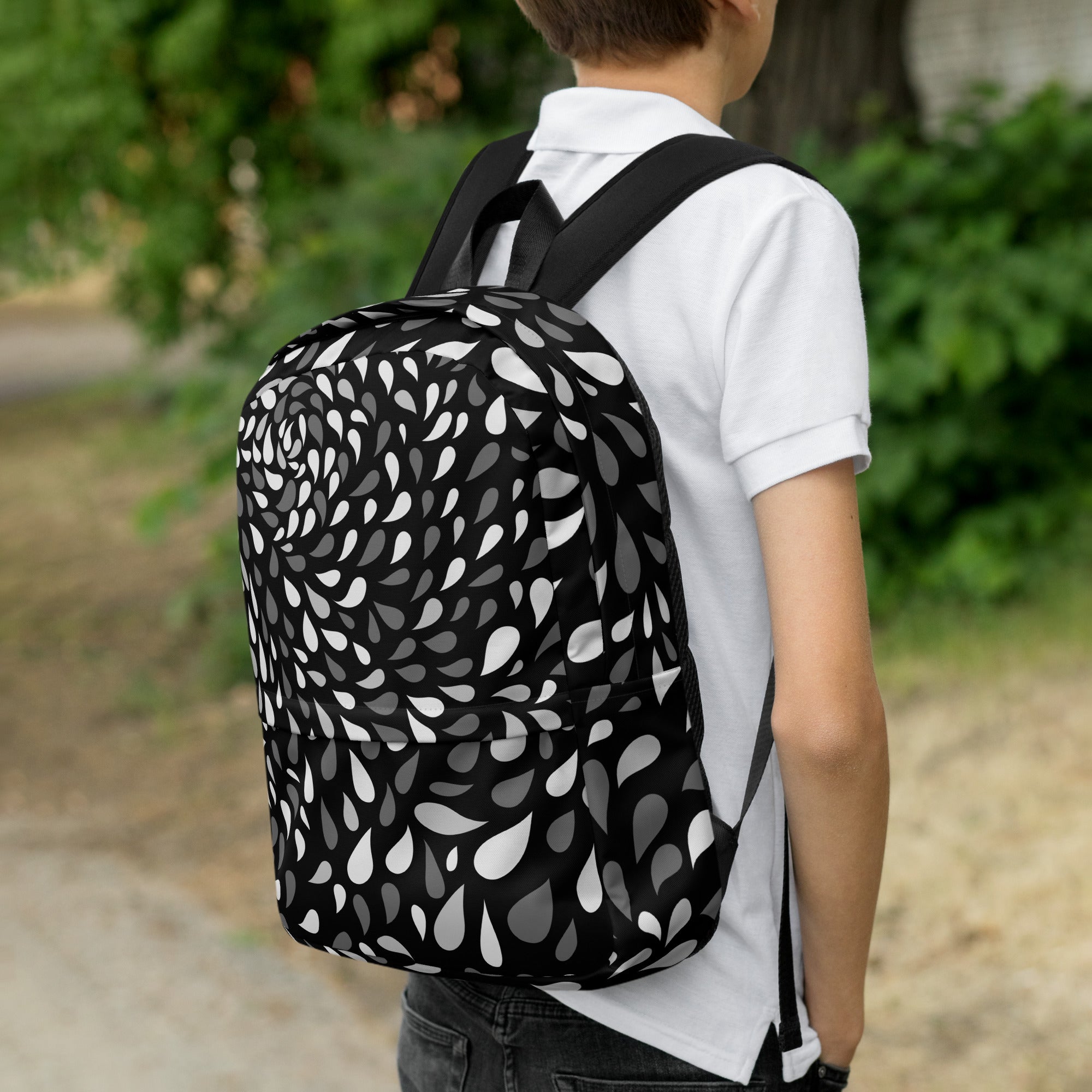 Semi Polka Dot Backpack