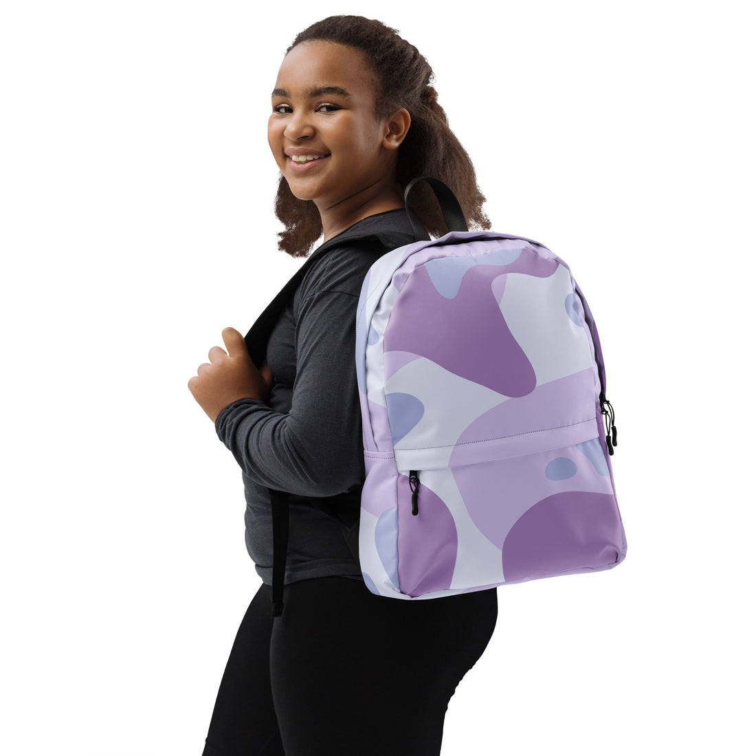 Purple Pattern Backpack
