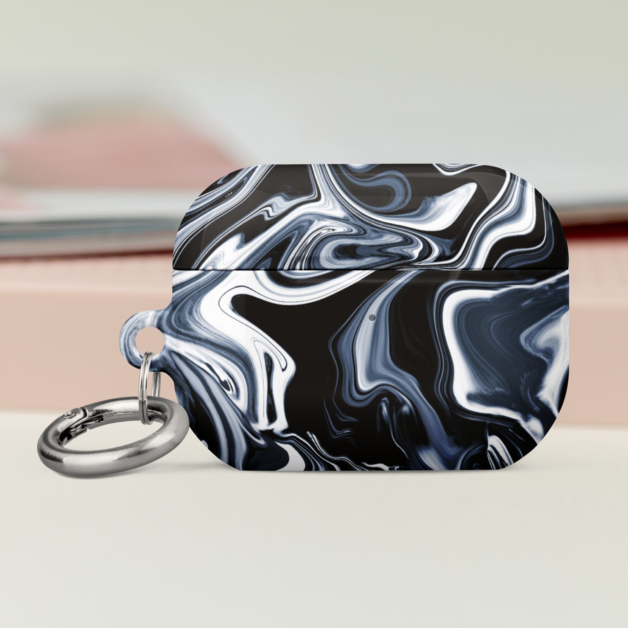 Black Swirl Case for AirPods®