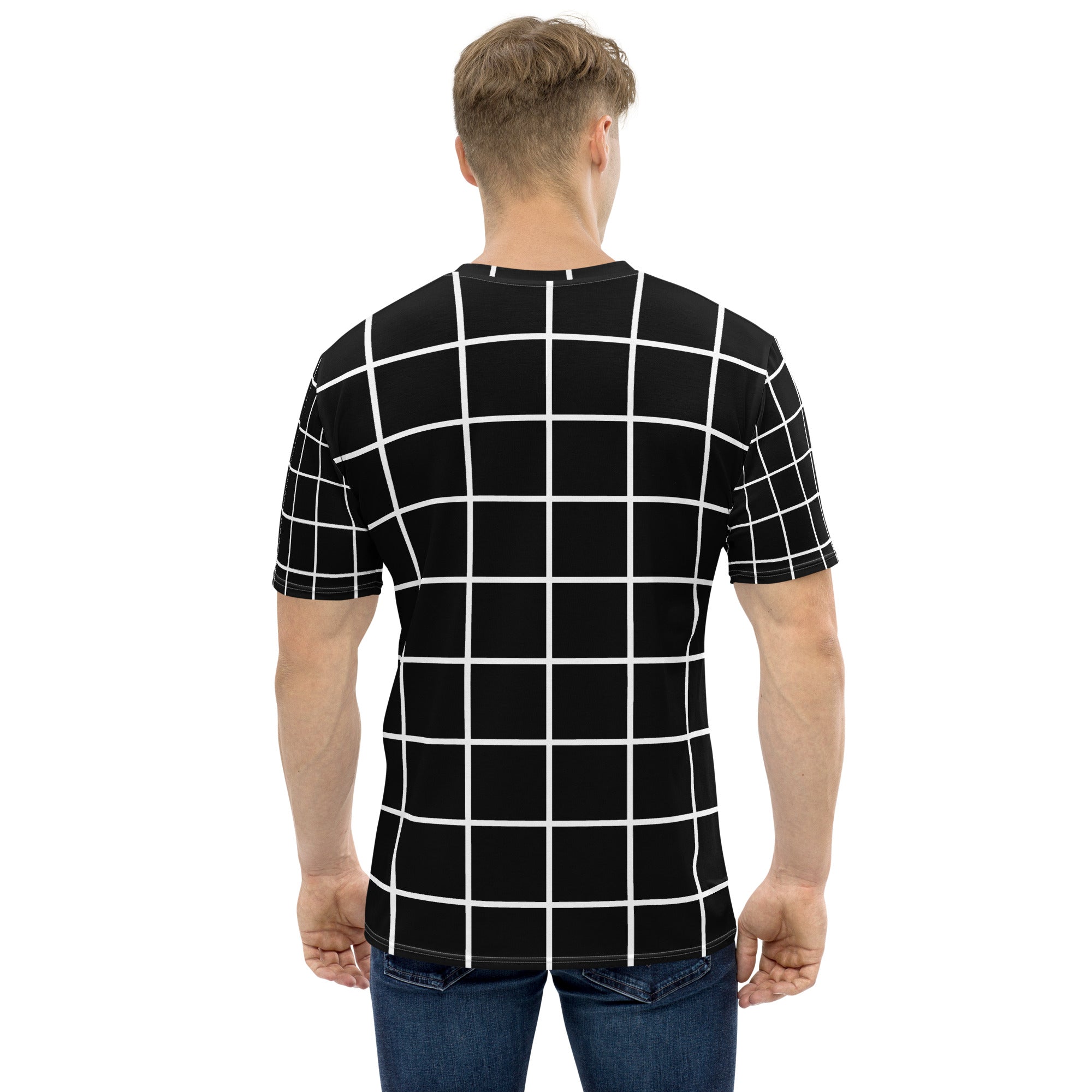 White Grid Men&
