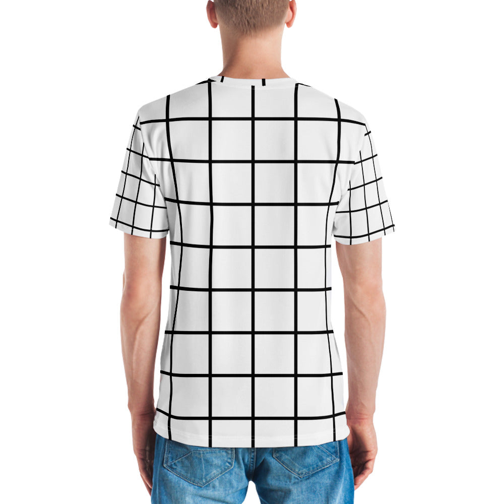 Black Grid Men&