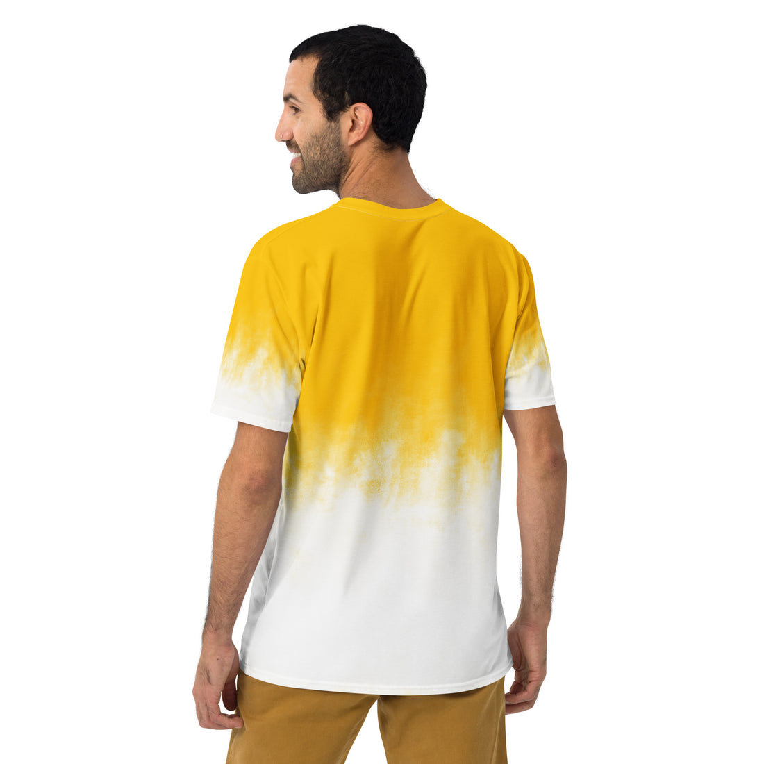 Yellow Tie-dye Men&