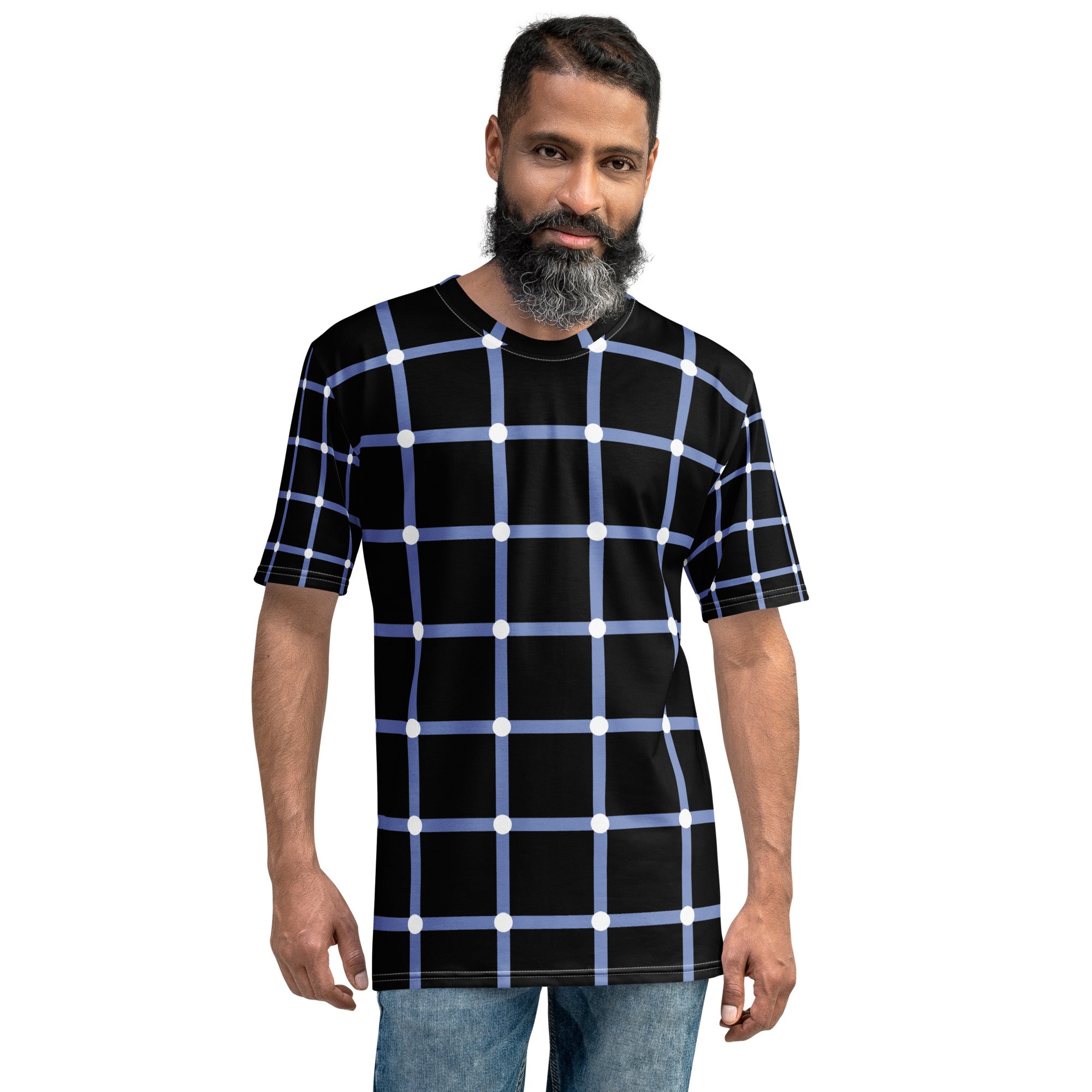 Blue Grid Men&