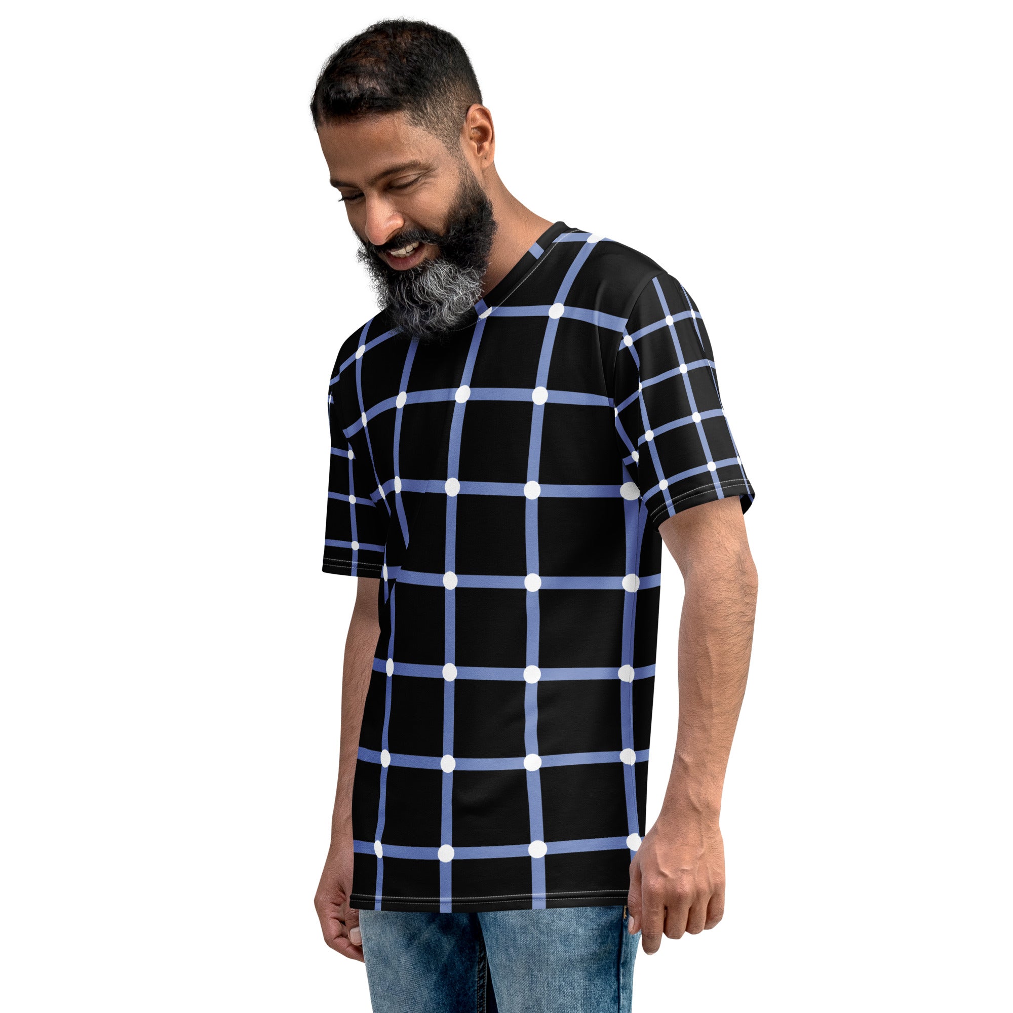 Blue Grid Men&