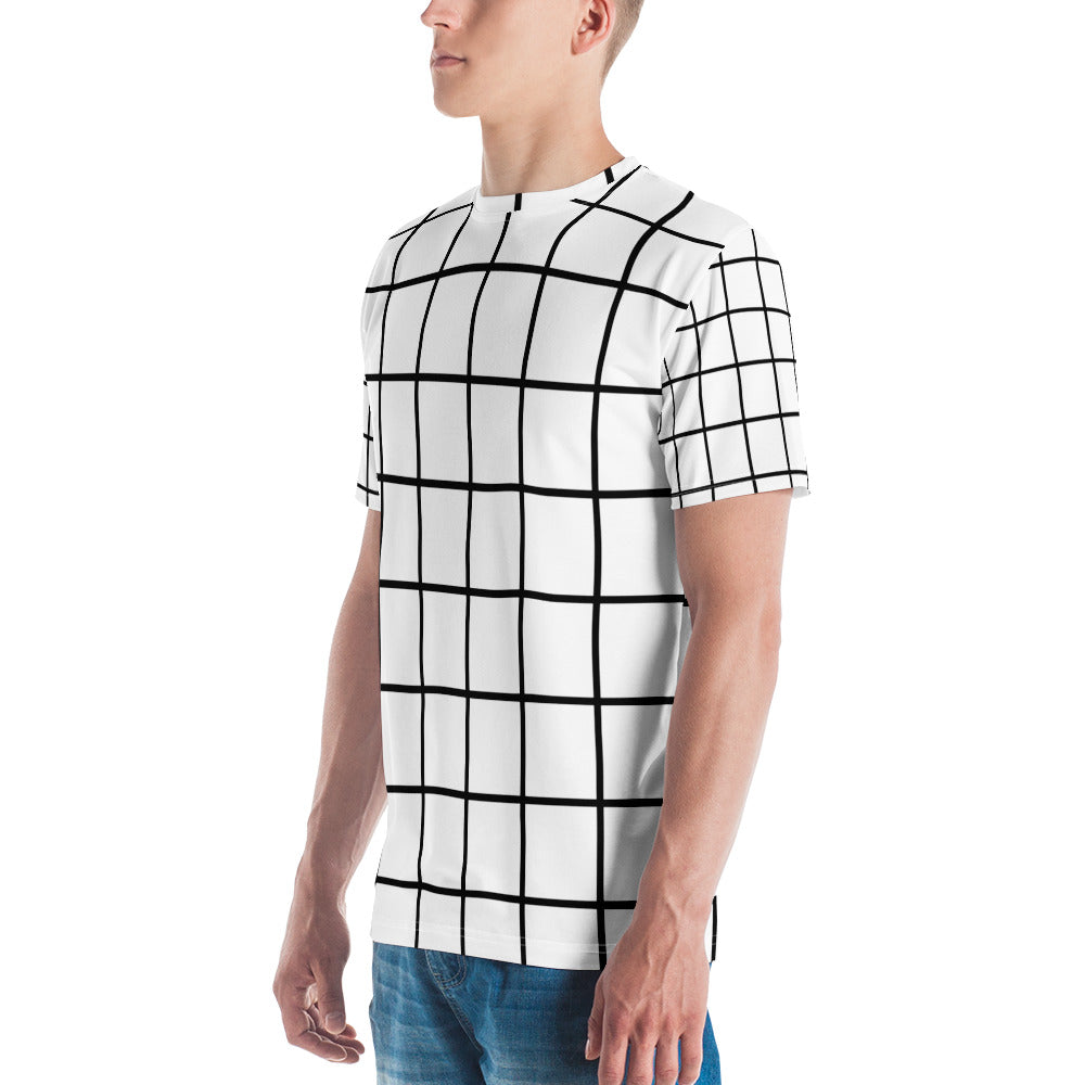 Black Grid Men&
