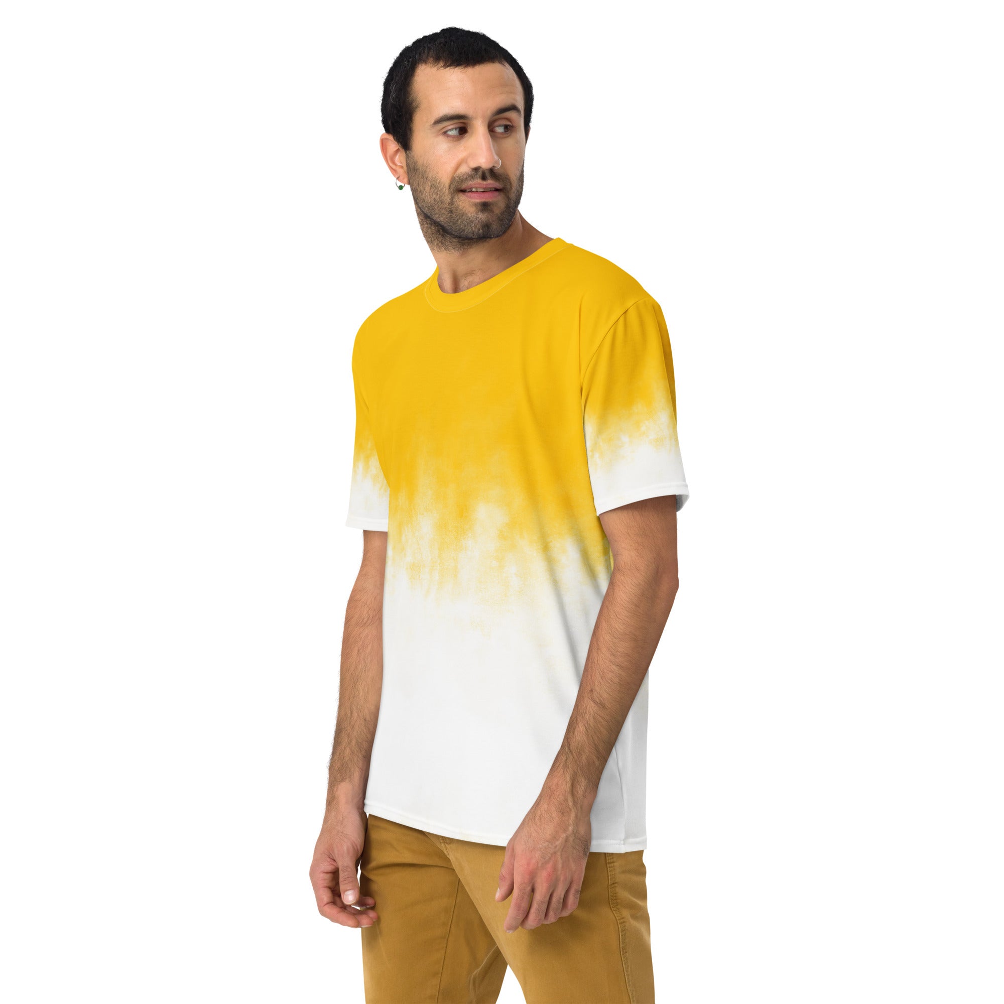 Yellow Tie-dye Men&