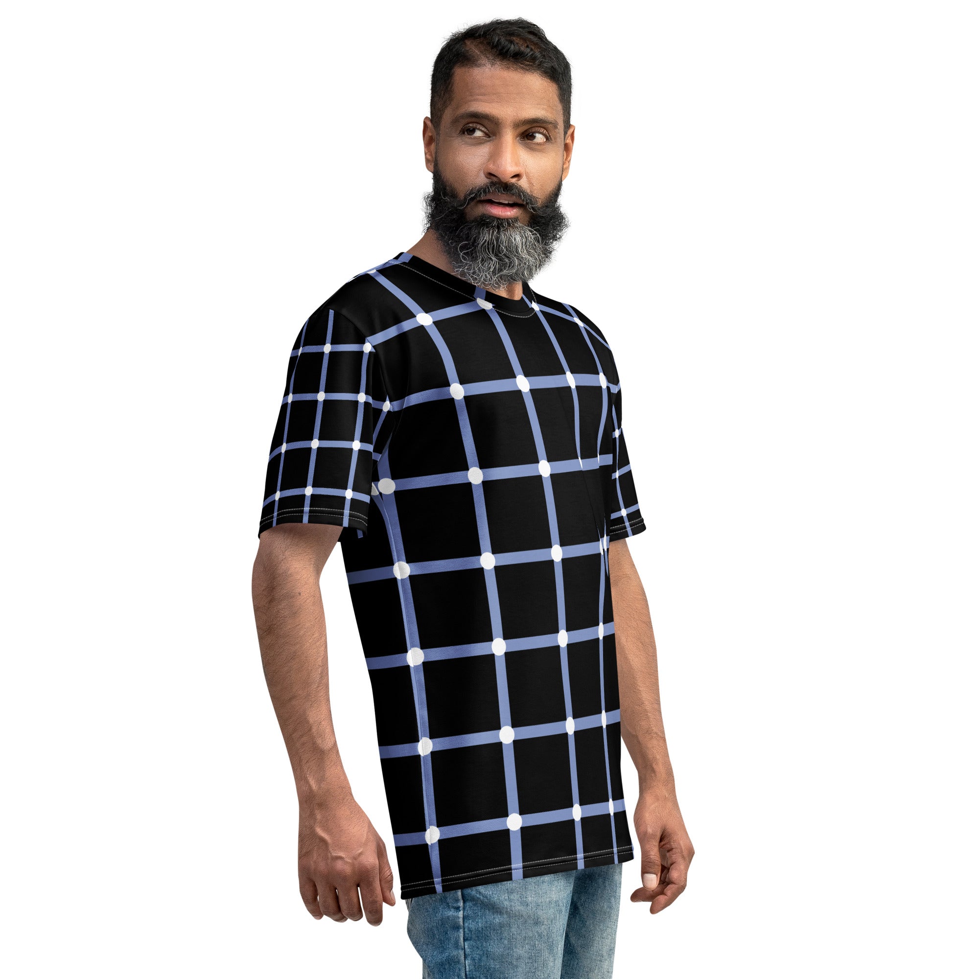 Blue Grid Men&