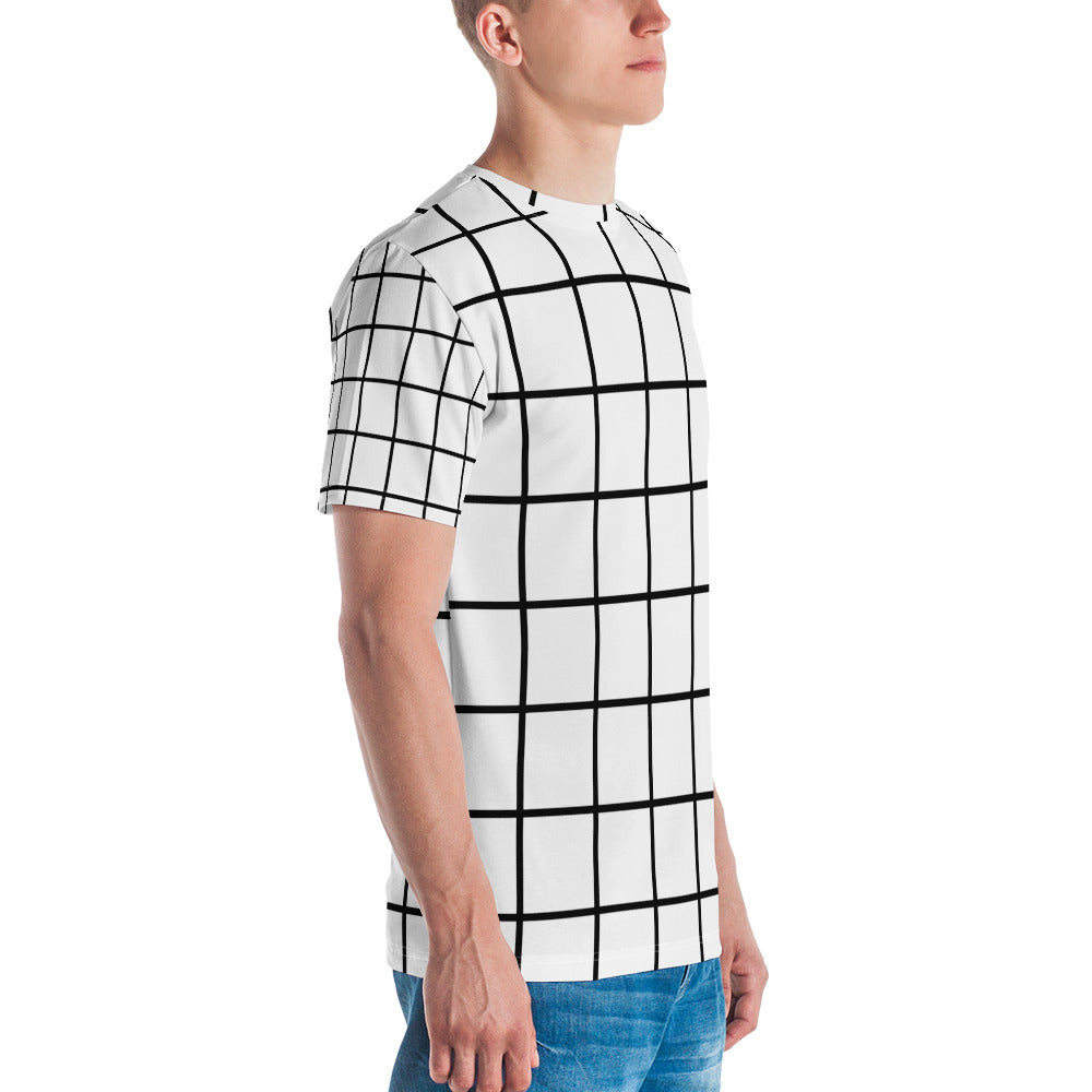 Black Grid Men&