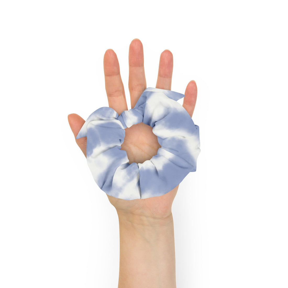 Un-Tie-dye Recylced Scrunchie