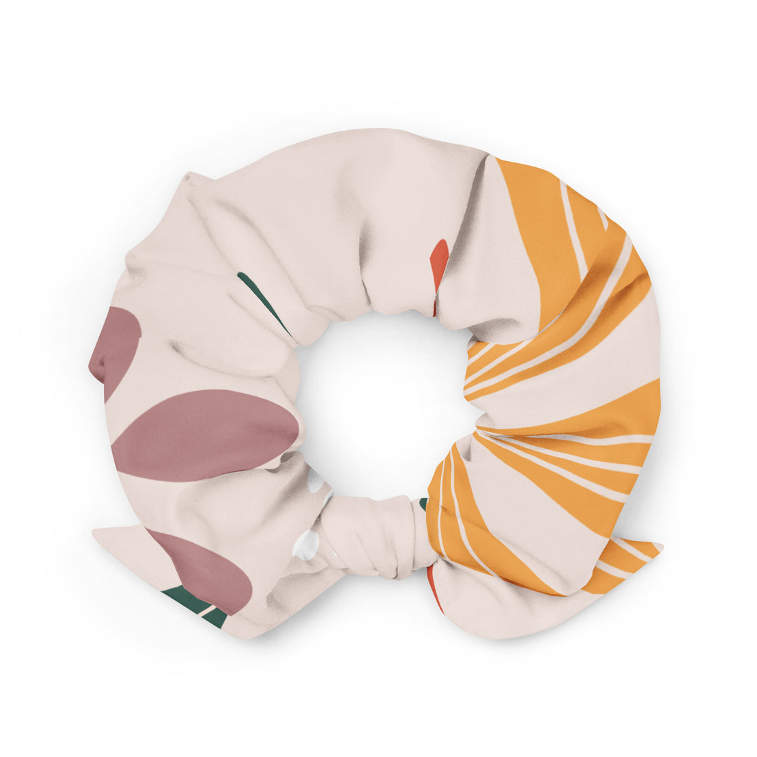 Pink Plus Recycled Scrunchie