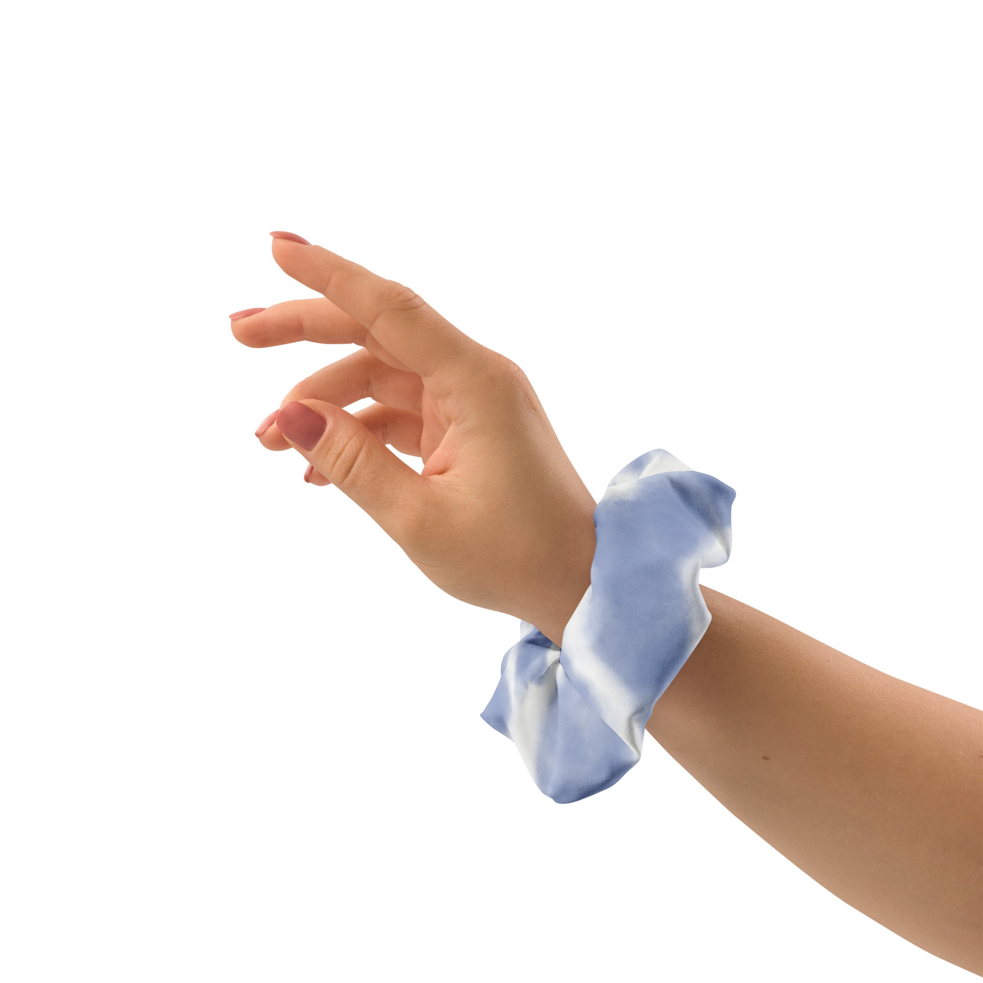 Un-Tie-dye Recylced Scrunchie