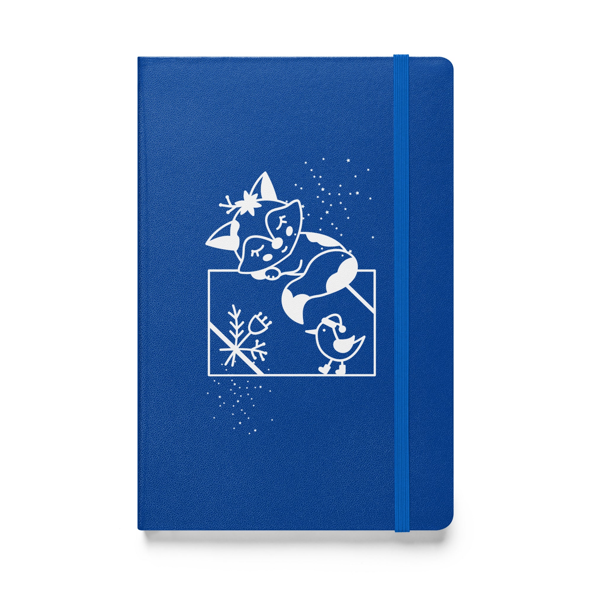 Winter Night Hardcover bound notebook