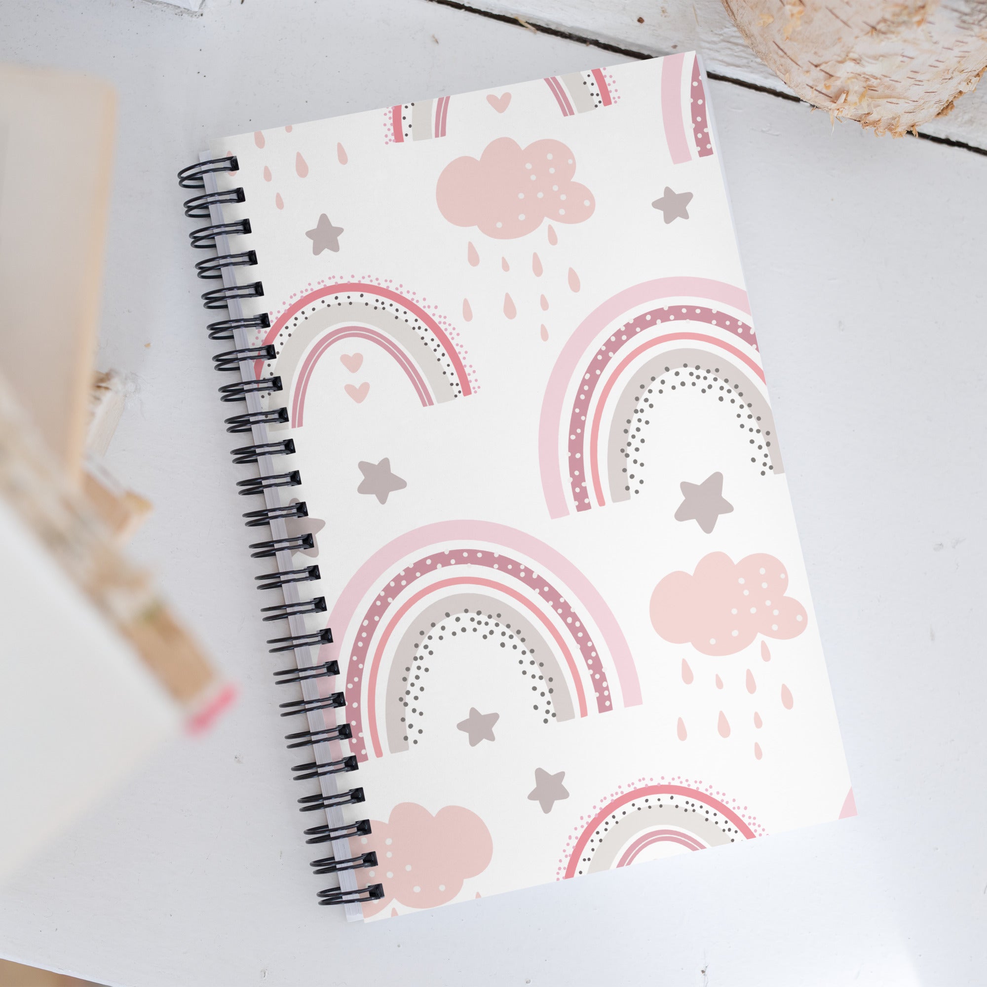 Rainbow Spiral notebook