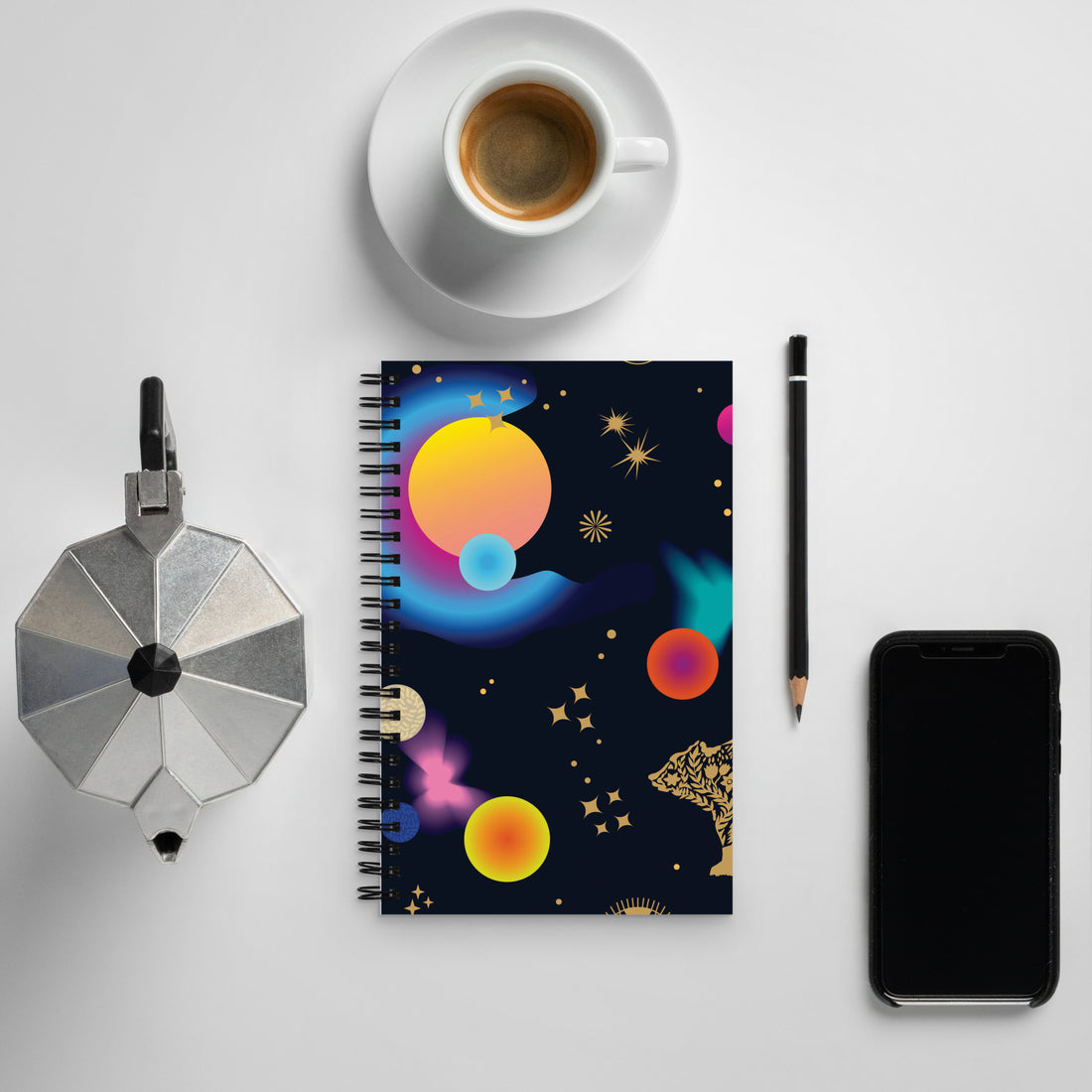 Solar Spiral notebook