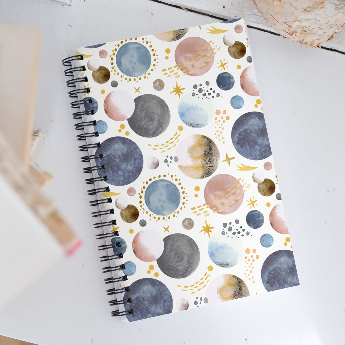 Lunar Special Spiral notebook