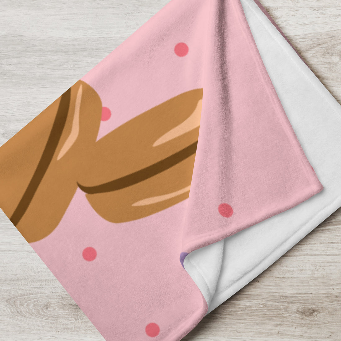 Coffee Pink Blanket