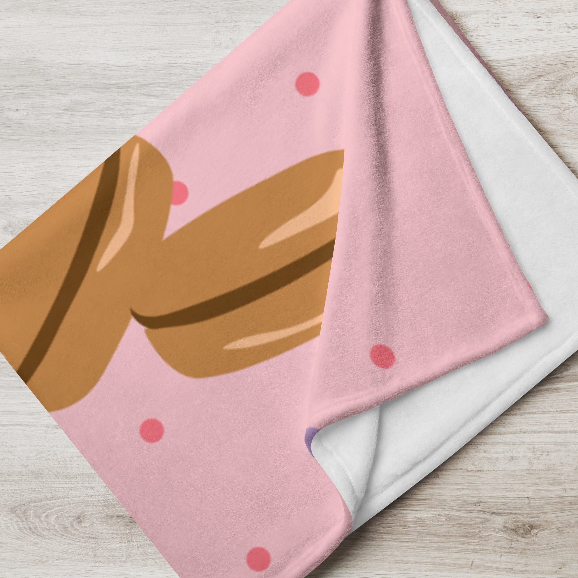 Coffee Pink Blanket