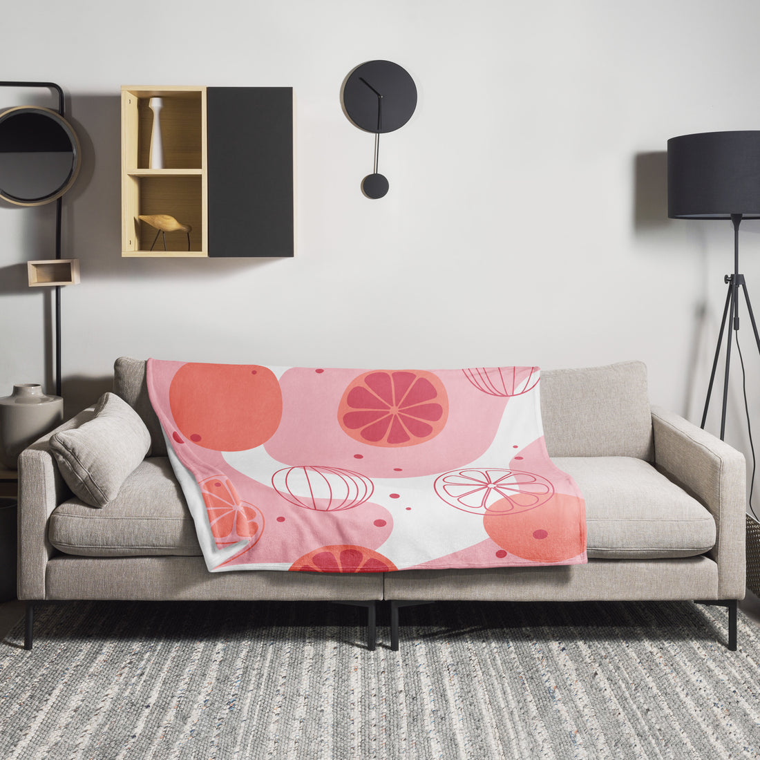 Pink Citrus Blanket
