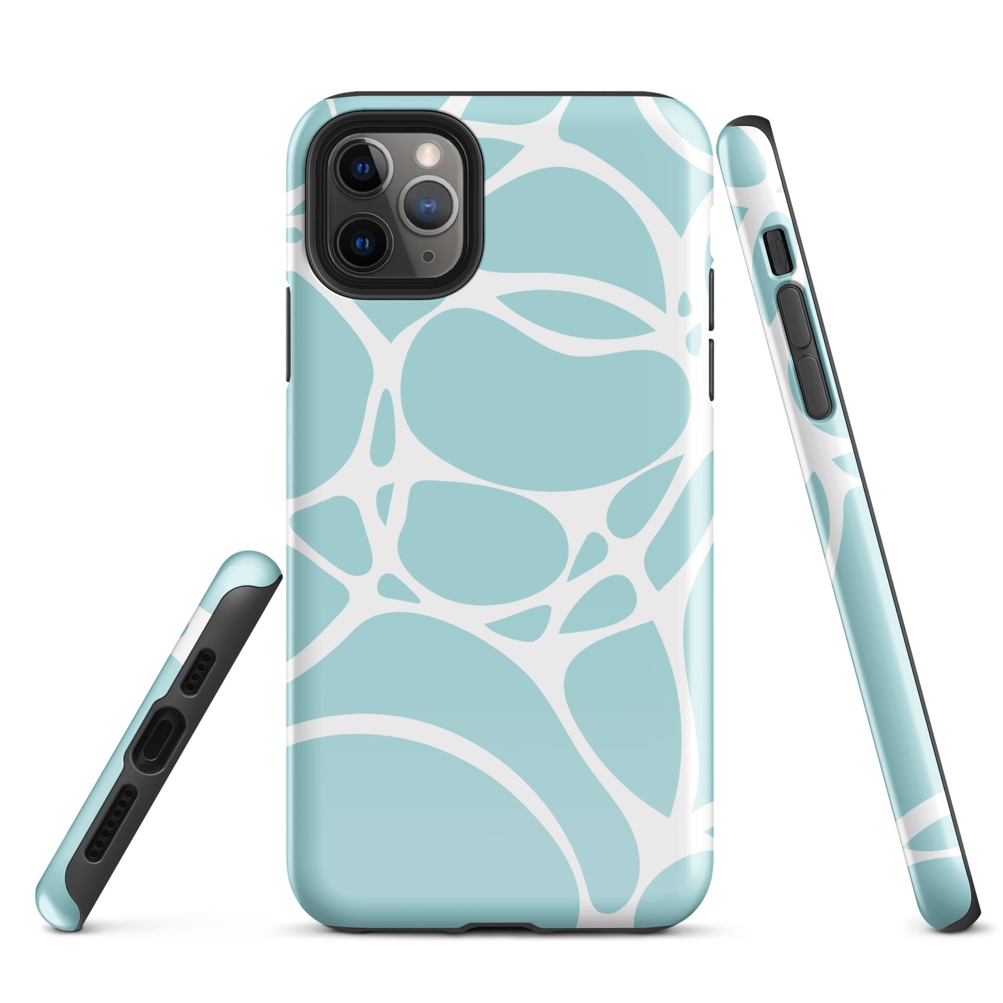 Sky Blue Mix Tough Case for iPhone®