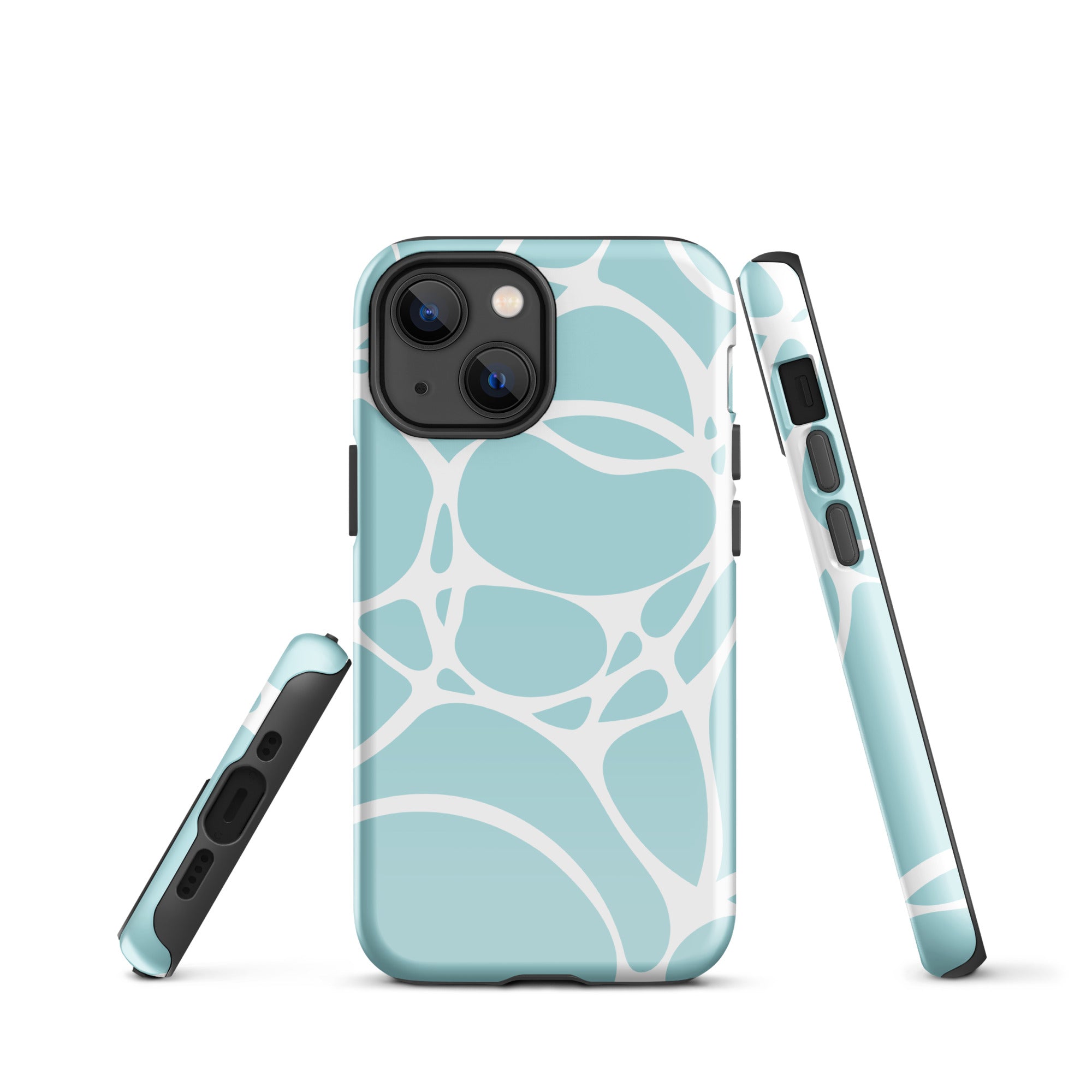 Sky Blue Mix Tough Case for iPhone®