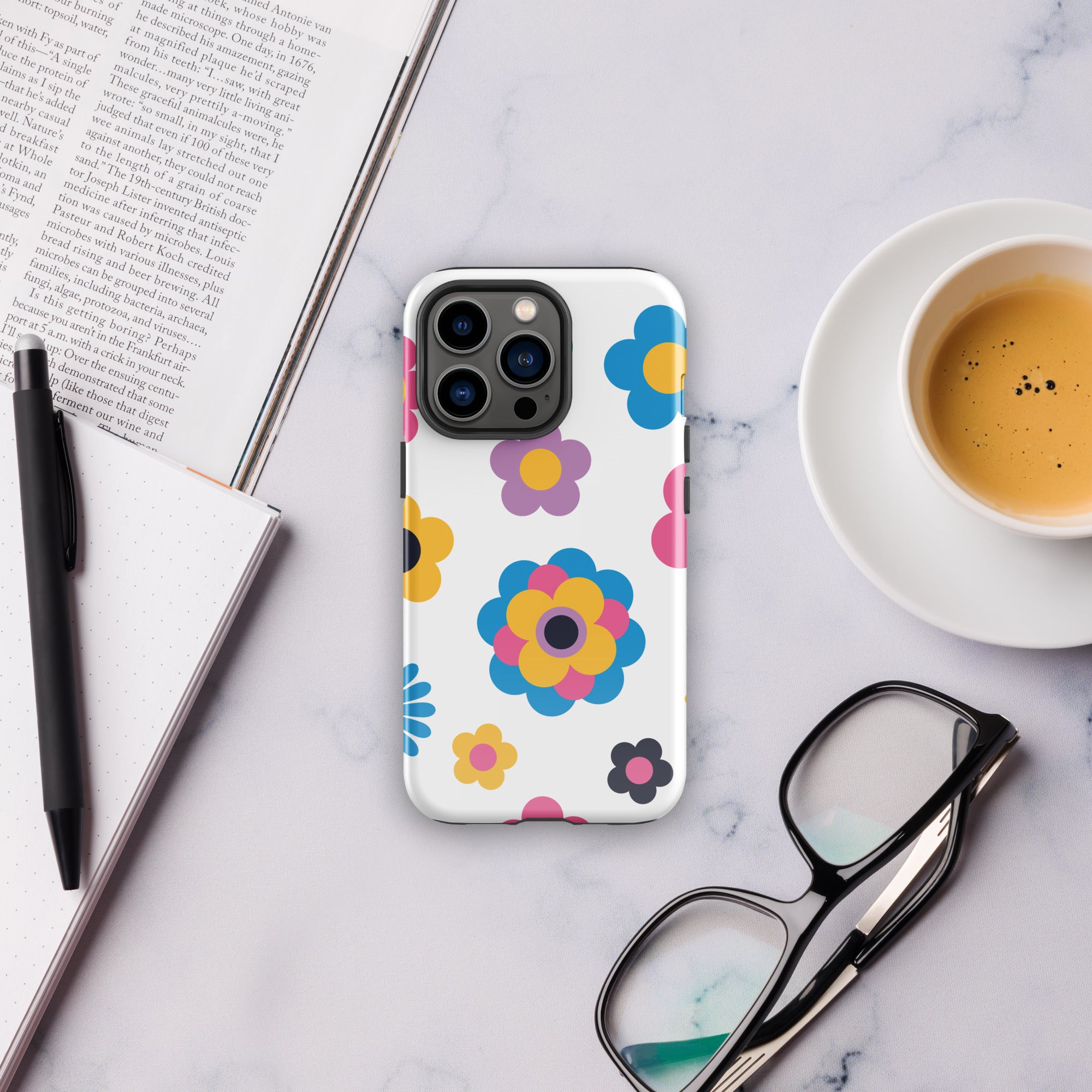 Simple Floral Tough Case for iPhone®