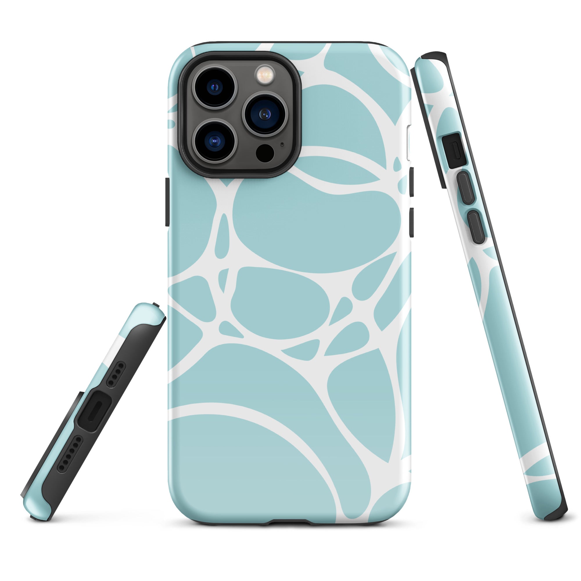 Sky Blue Mix Tough Case for iPhone®