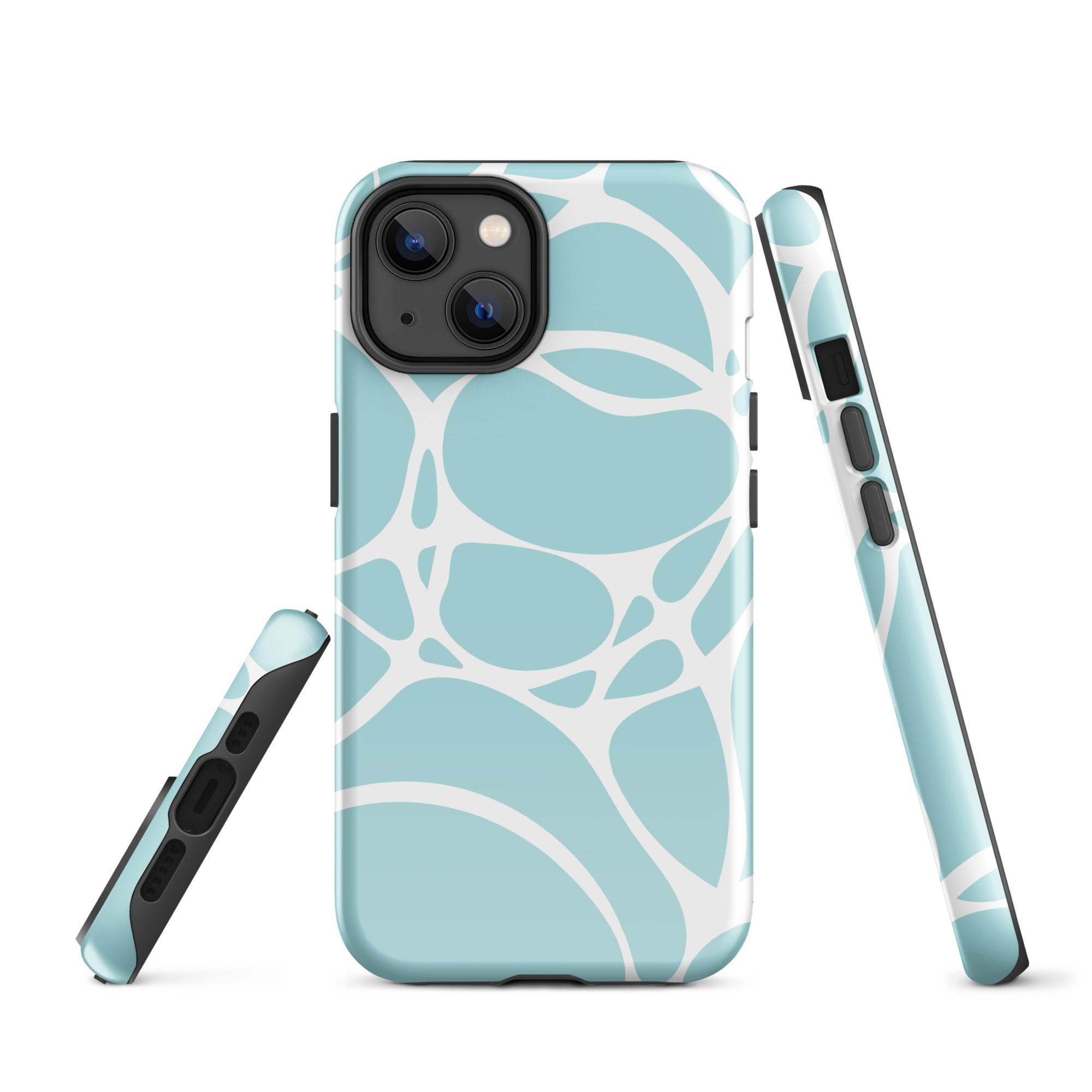Sky Blue Mix Tough Case for iPhone®
