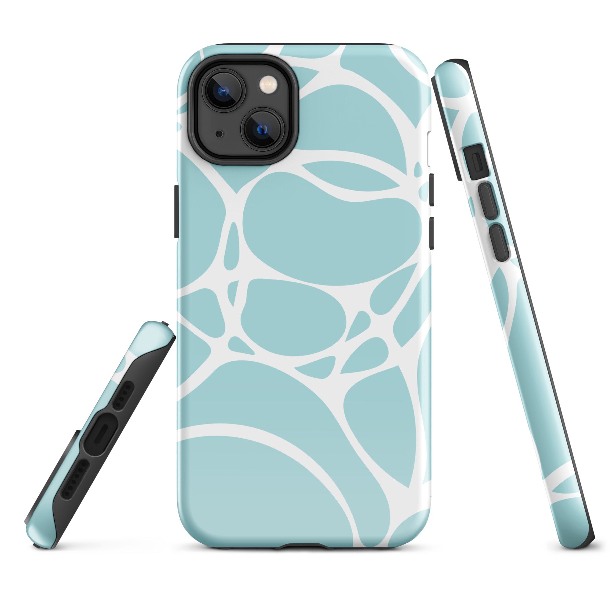 Sky Blue Mix Tough Case for iPhone®