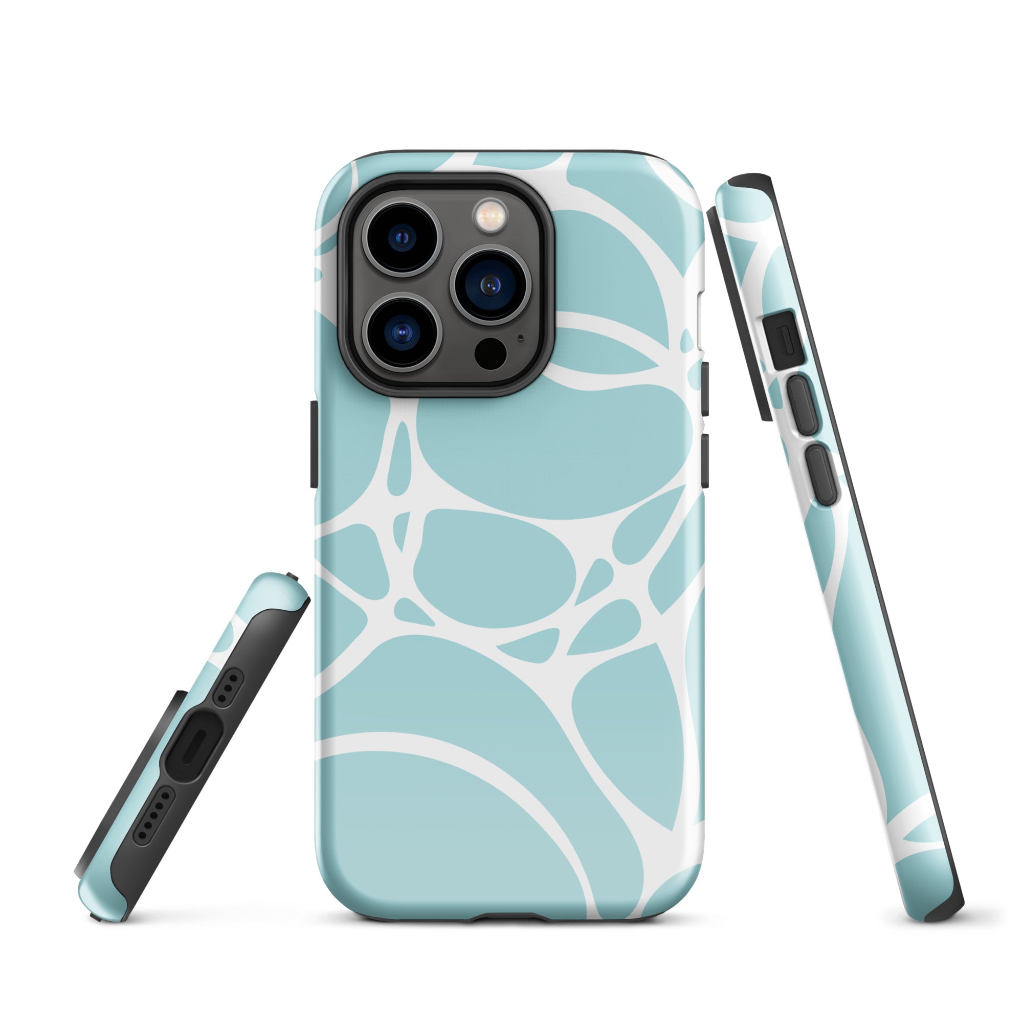 Sky Blue Mix Tough Case for iPhone®