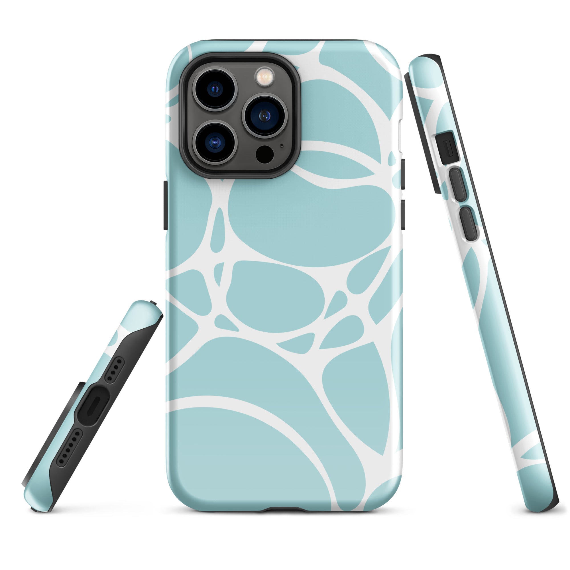 Sky Blue Mix Tough Case for iPhone®
