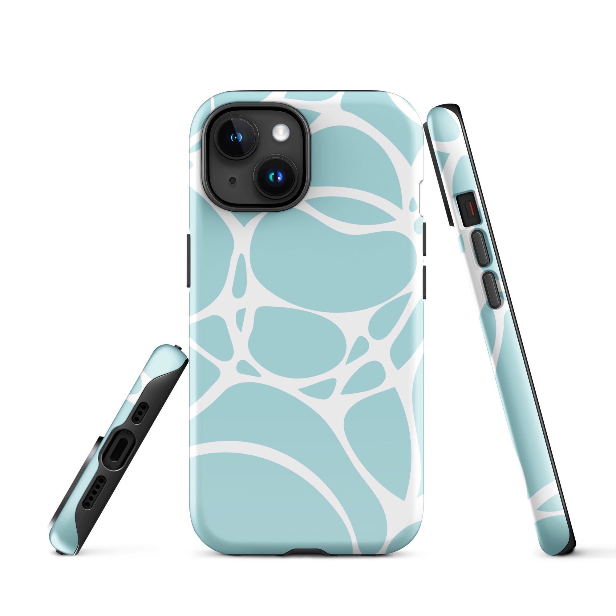 Sky Blue Mix Tough Case for iPhone®