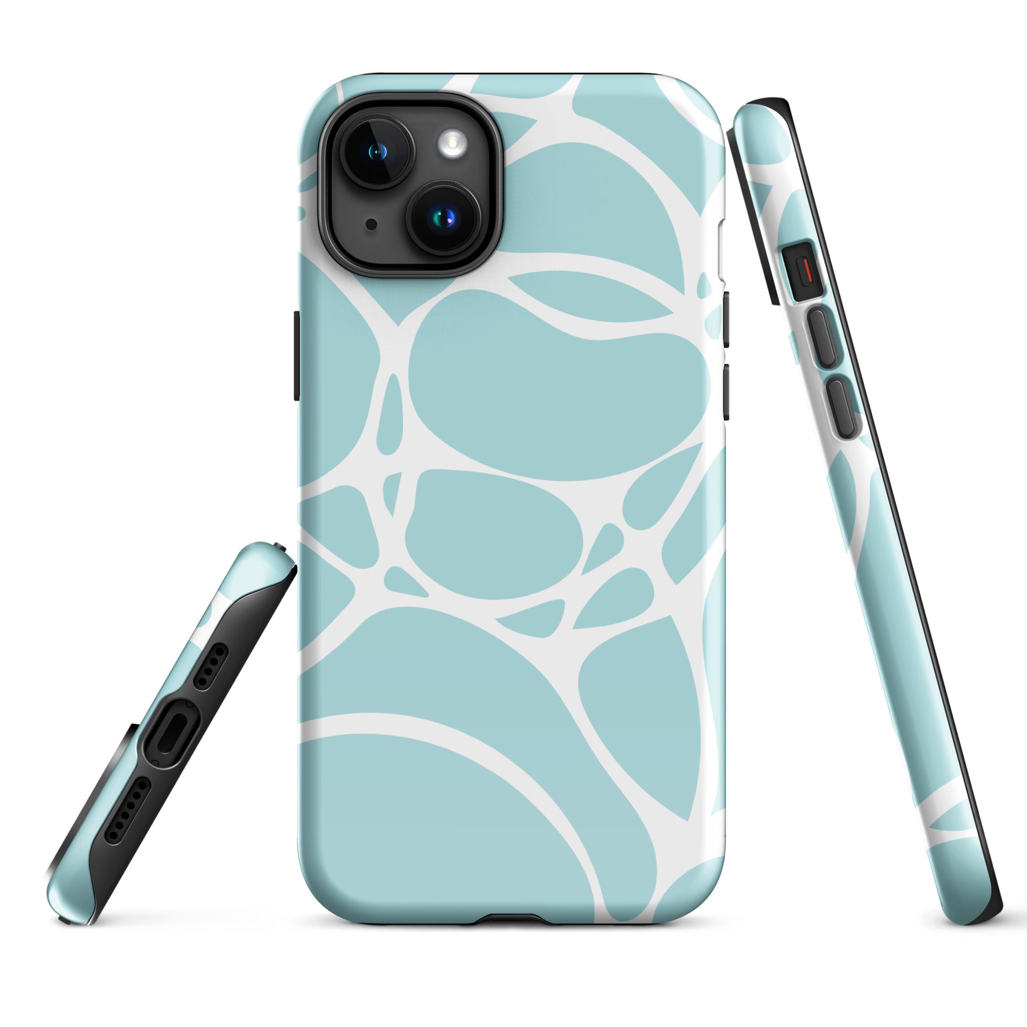 Sky Blue Mix Tough Case for iPhone®